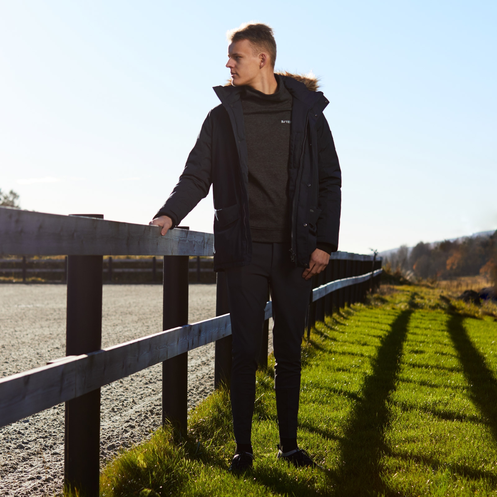 B Vertigo Daniel Fleece sweatshirt f&ouml;r m&auml;n