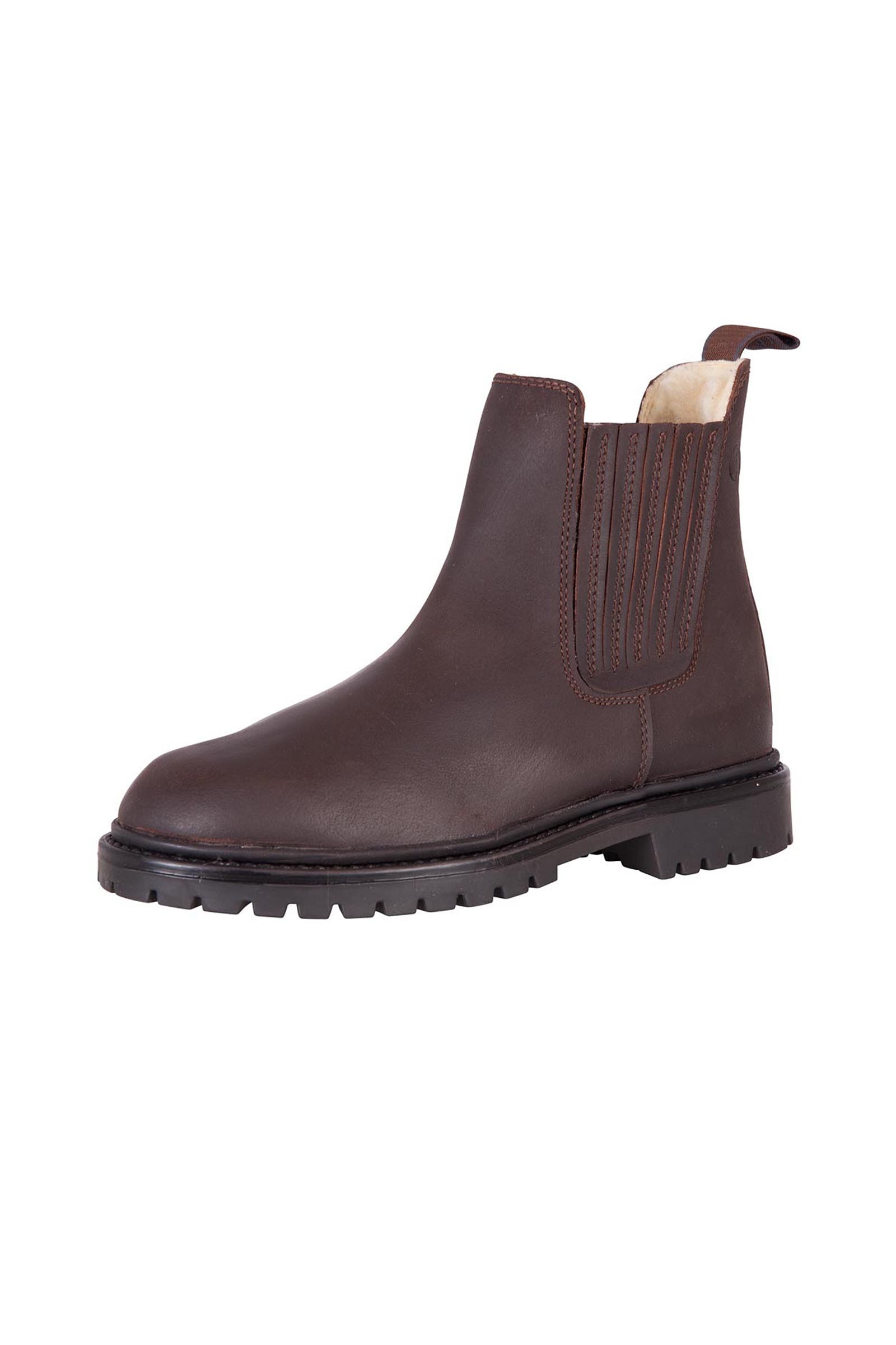 Brown BR Alaska II jodhpurst&ouml;vlar i nubuck med varm fodring