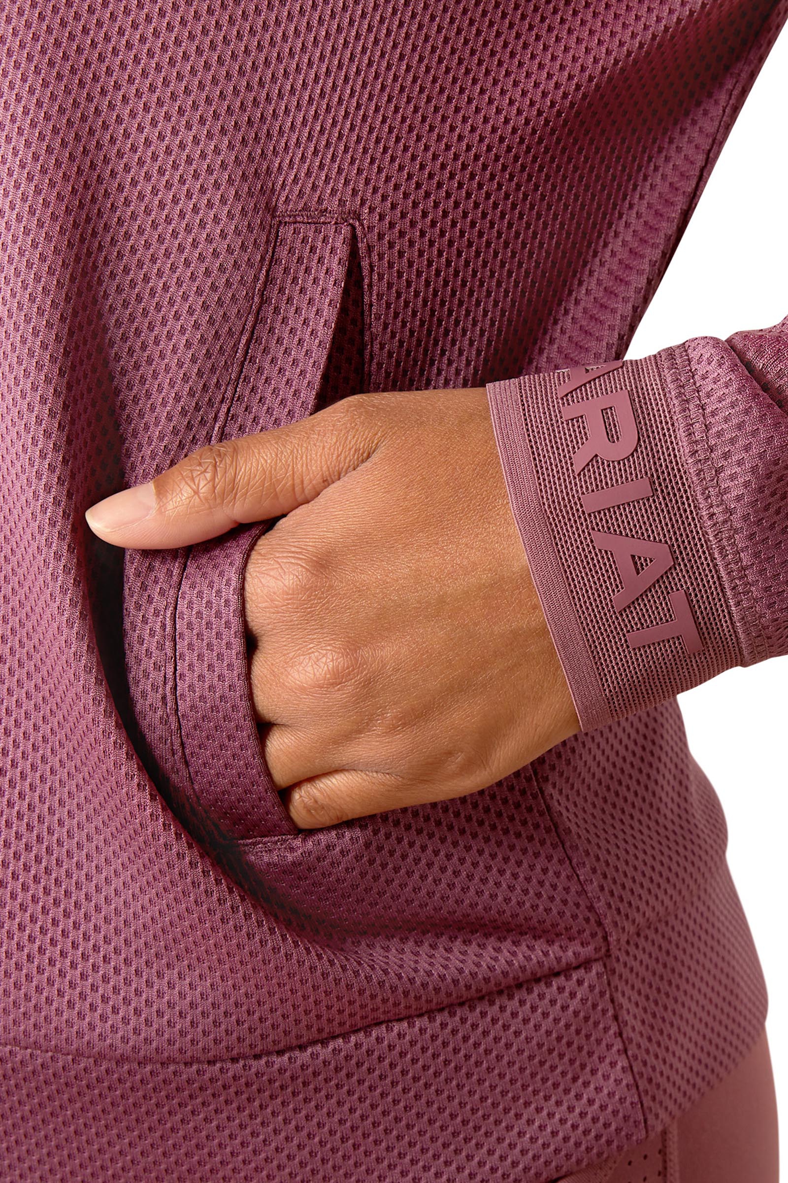 Ariat Breathe dam sweatshirt med 1/2 dragkedja