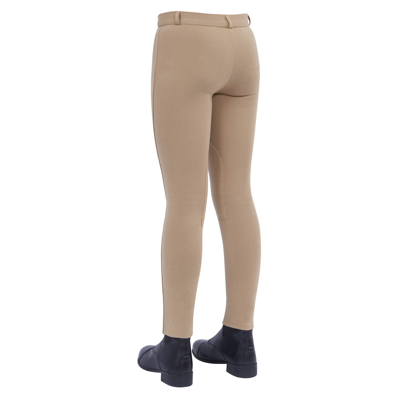 Dublin Supa-fit knäskodda jodhpurs med dragkedja, Junior