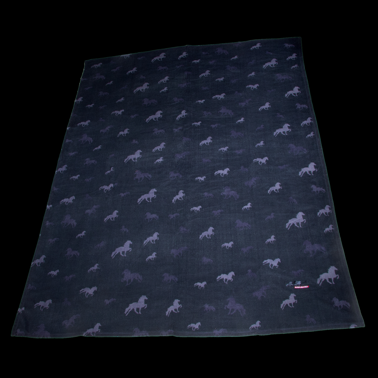 Karlslund fleecetäcke med hästar