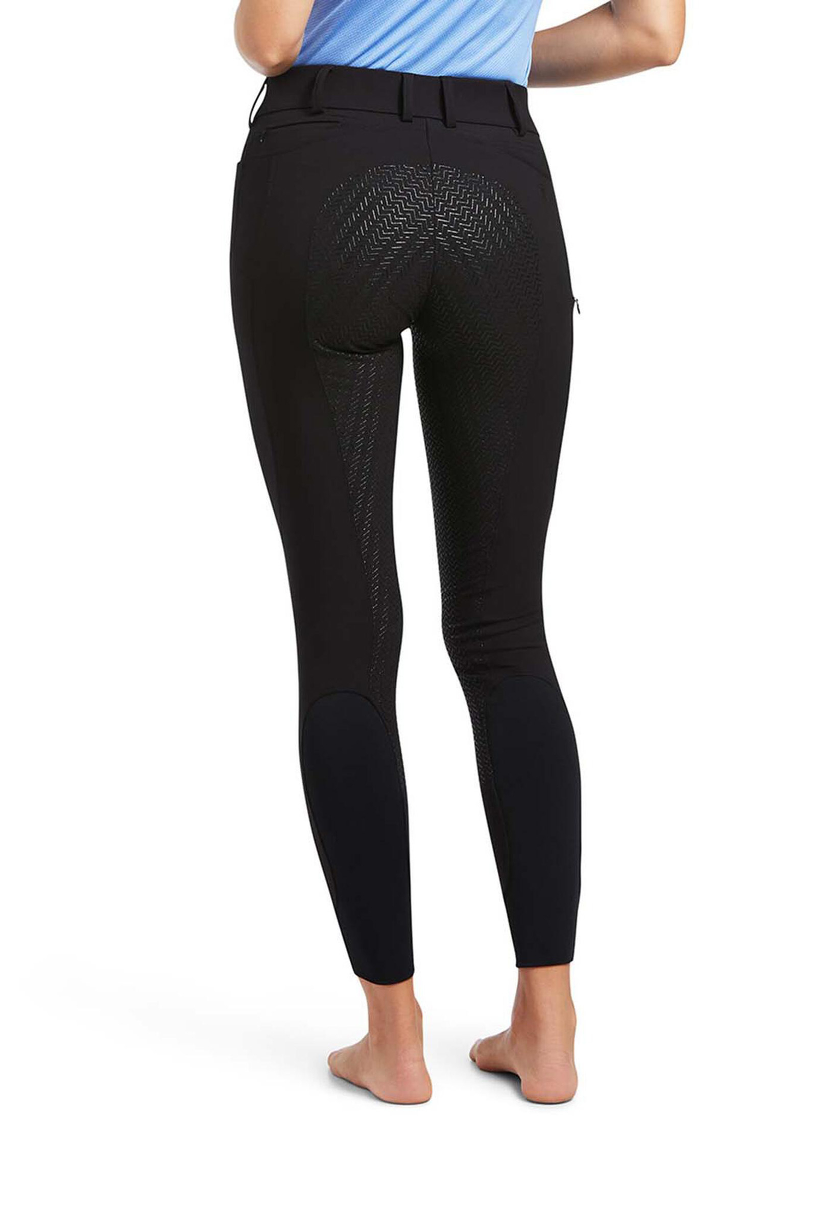 Black Ariat Prelude ridbyxor med helskodd f&ouml;r dam