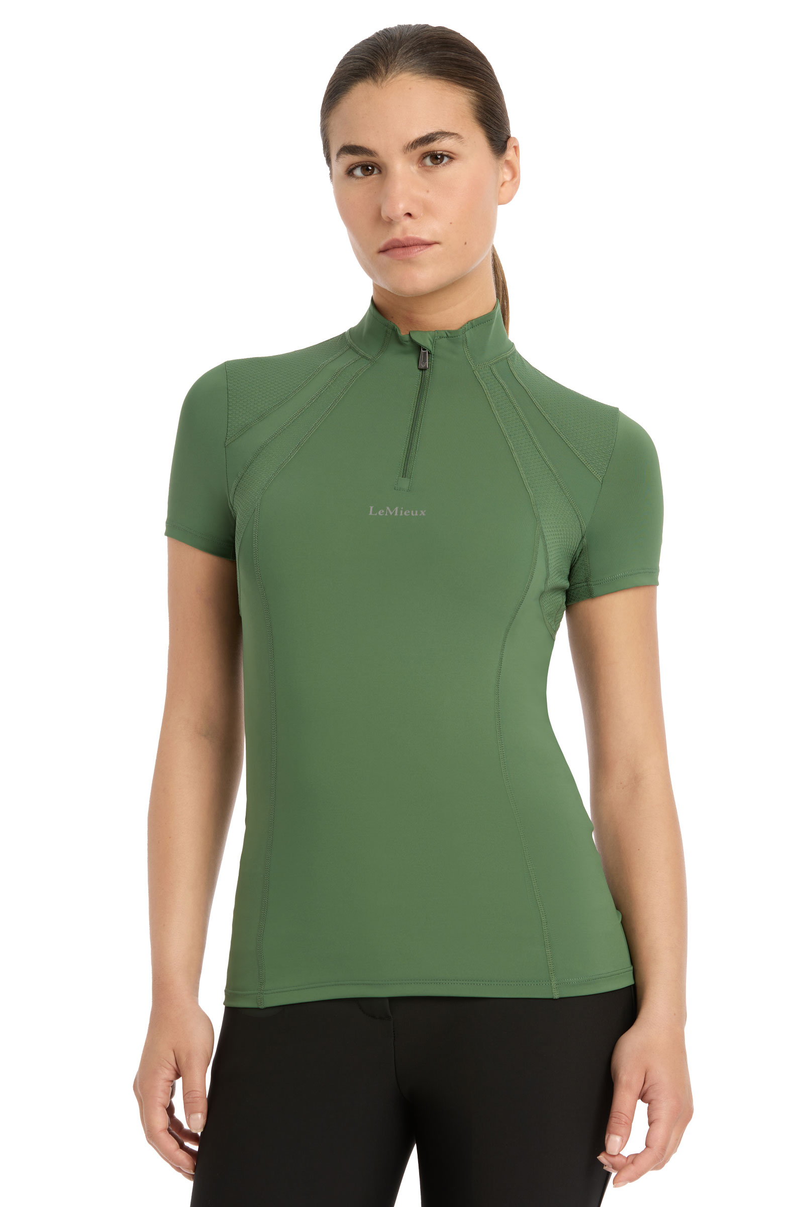 Hunter Green LeMieux Mia Dam Mesh Base Layer