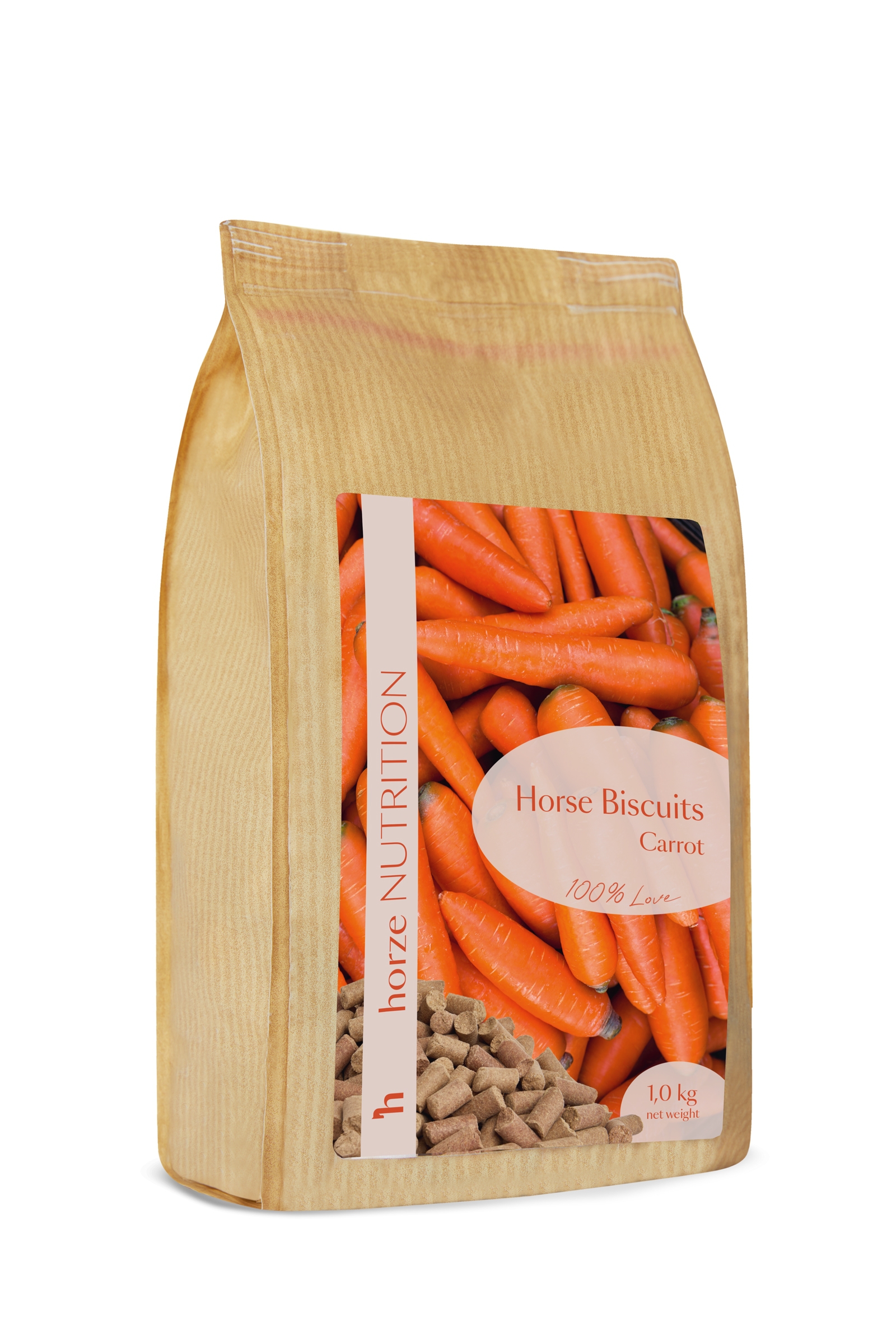 Horze Biscuits Morot, hästgodis 1 kg