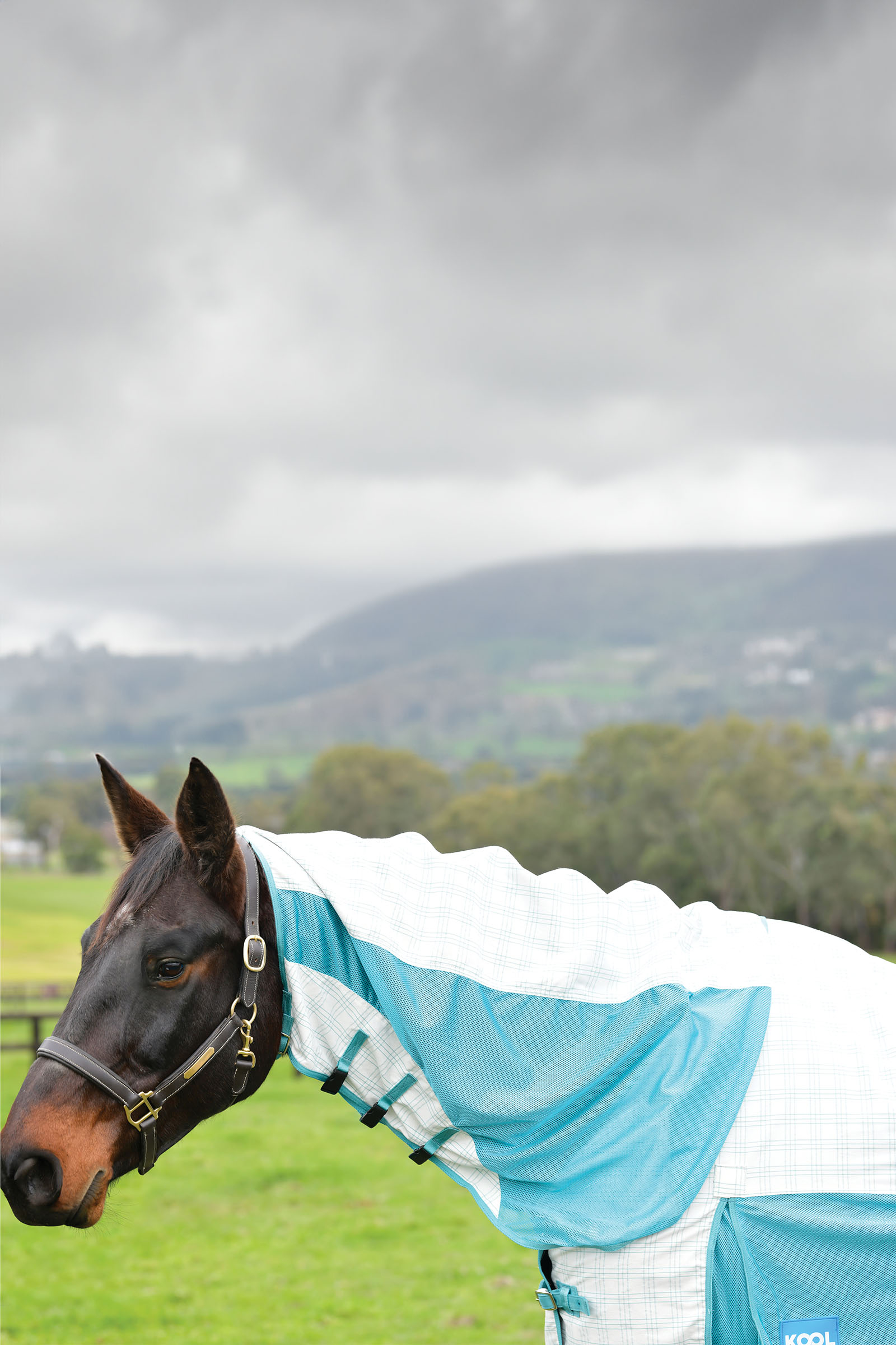 Weatherbeeta Kool Coat Bomull Airstream Ii Detach-A-Neck