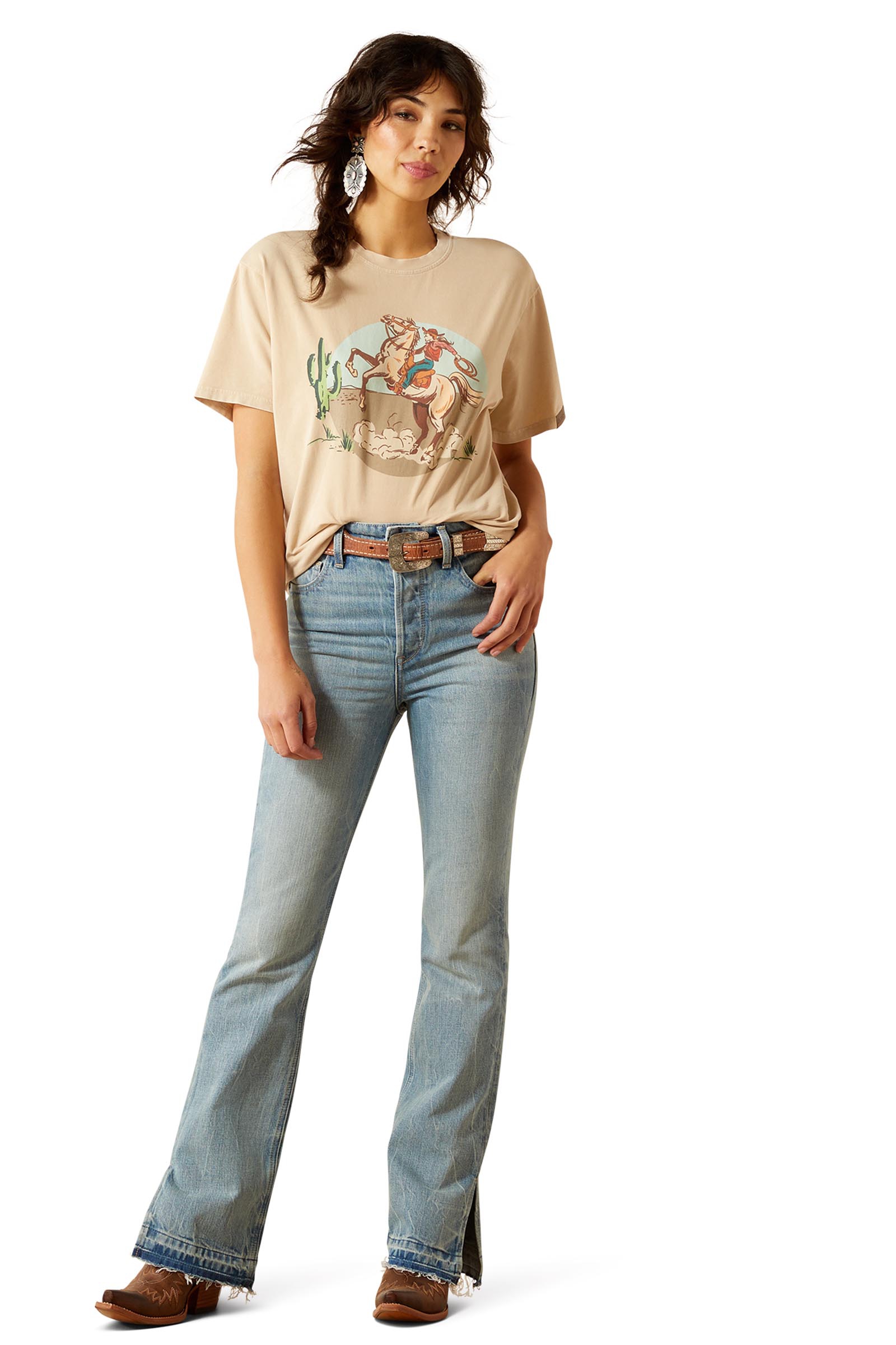 Ariat Ride On dam t-shirt