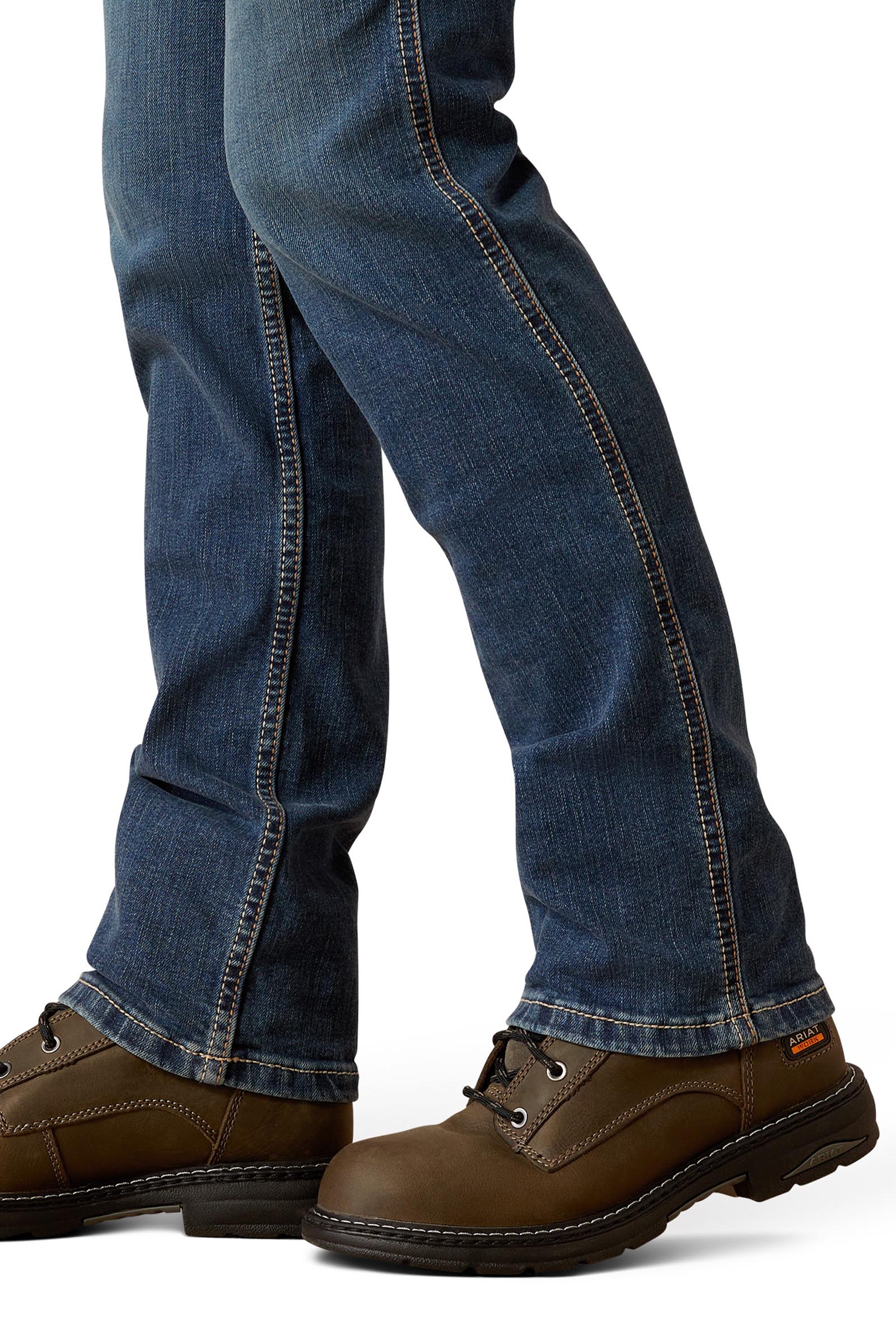 Ariat Rebar HR Riveter Straight Jeans f&ouml;r dam med raka ben