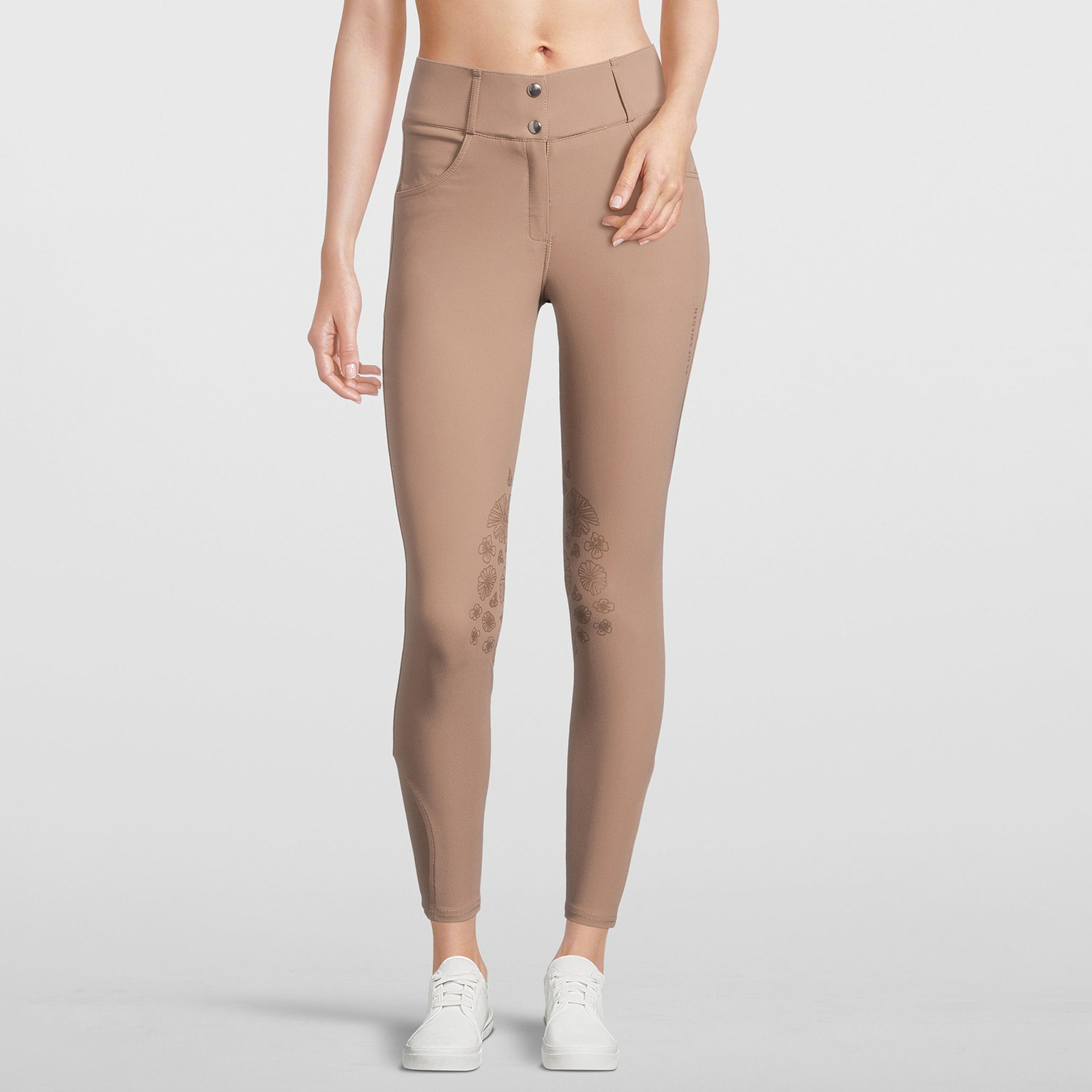 PS of Sweden Charlie ridbyxor med knäskodd för dam