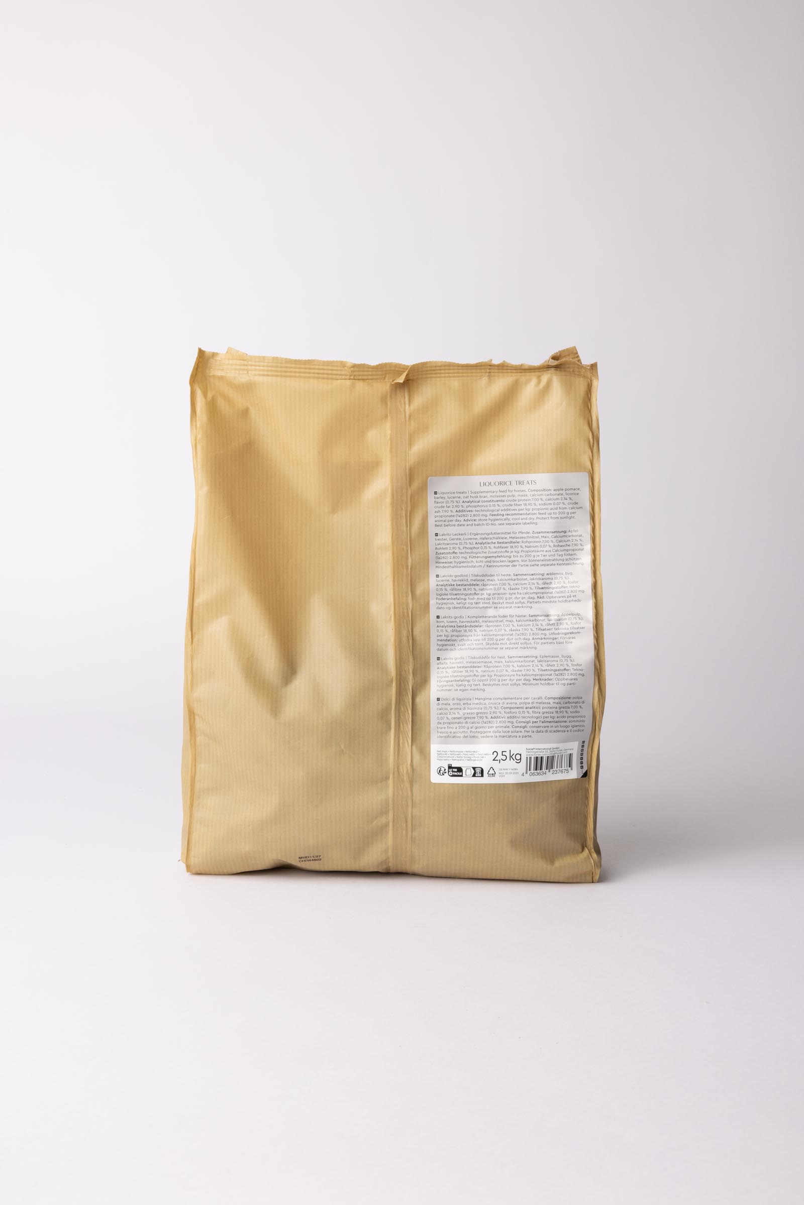 Horze Biscuits Lakrits, h&auml;stgodis 2,5kg