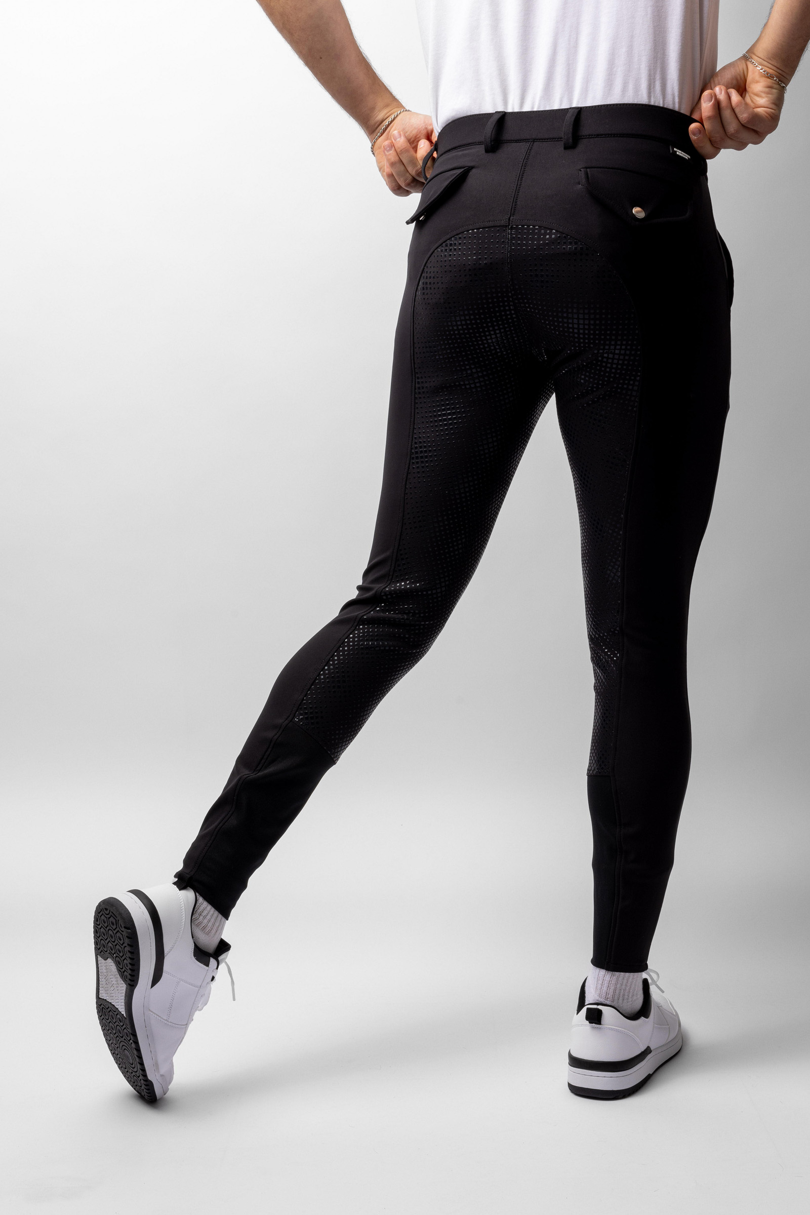 Horze Grand Prix herridbyxor med helskodd i silikon UPF 50+