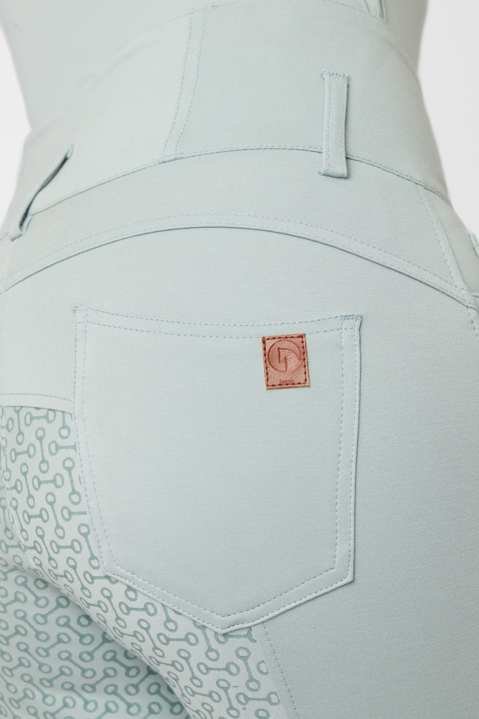 Horze Tara silikonhelskodda damridbyxor med h&ouml;g midja