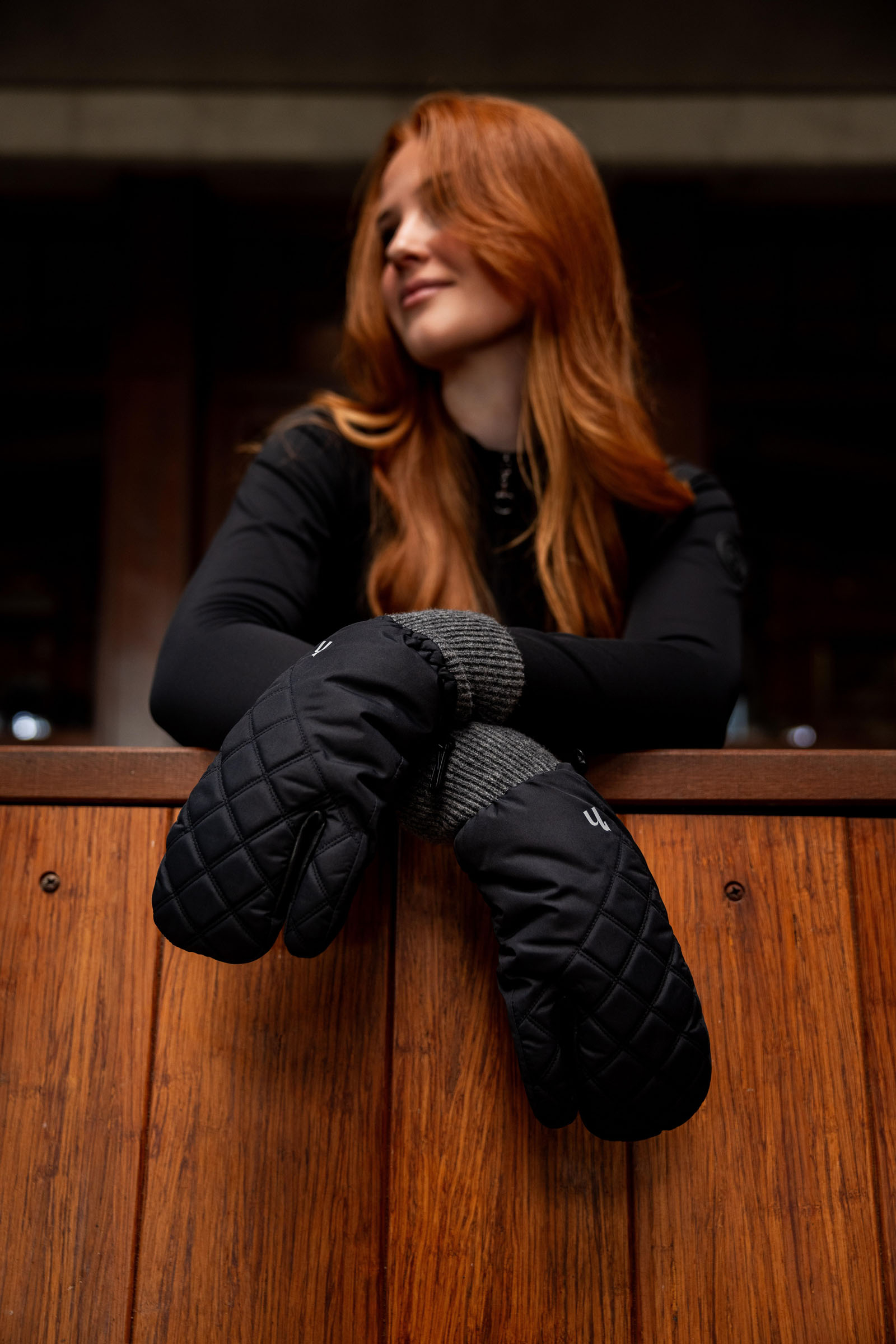 Horze vadderad 3-fingervintervante