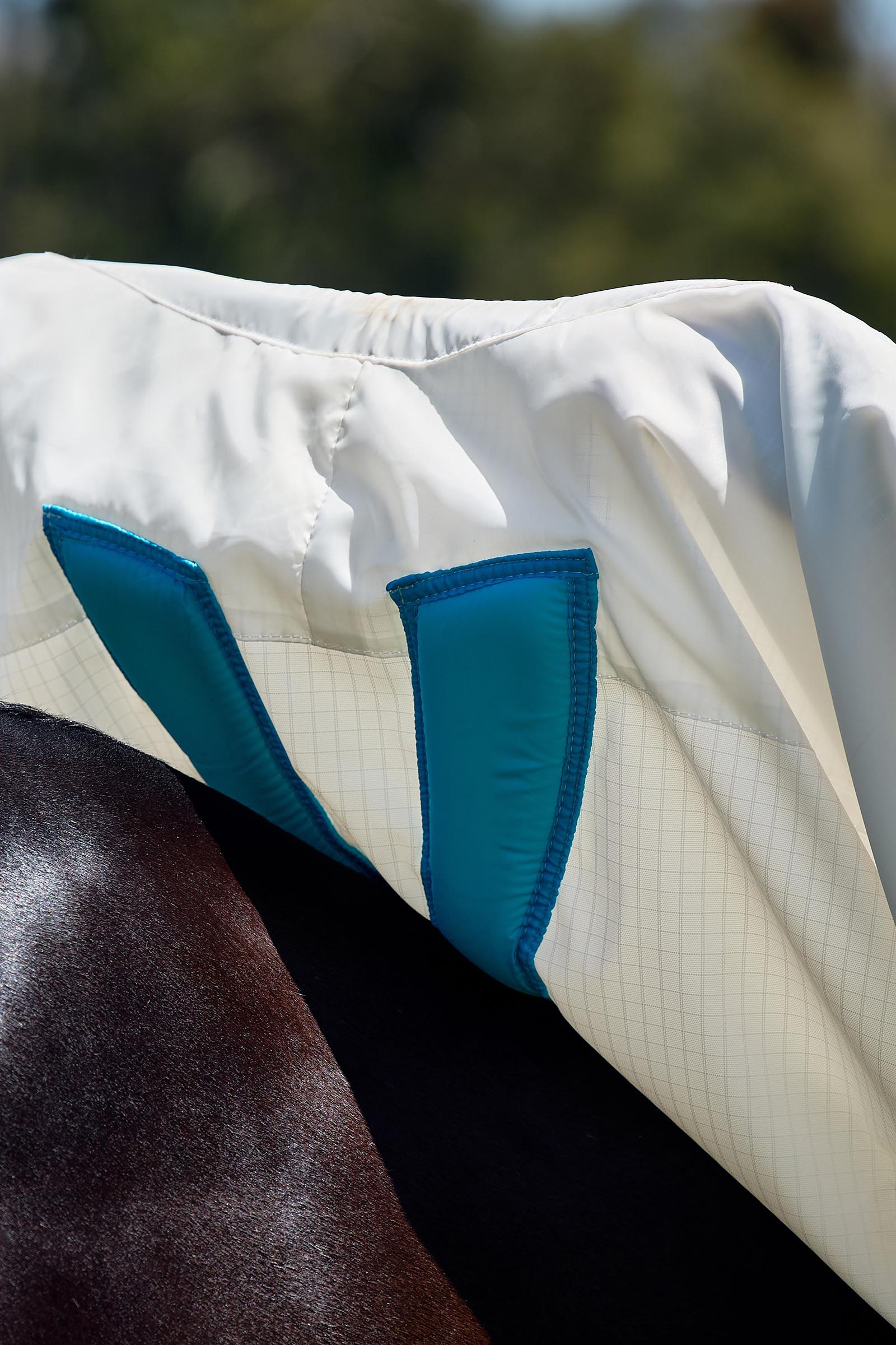 Weatherbeeta ComFiTec Sweet Itch Shield Flugt&auml;cke kombi med fast hals, 0 g  