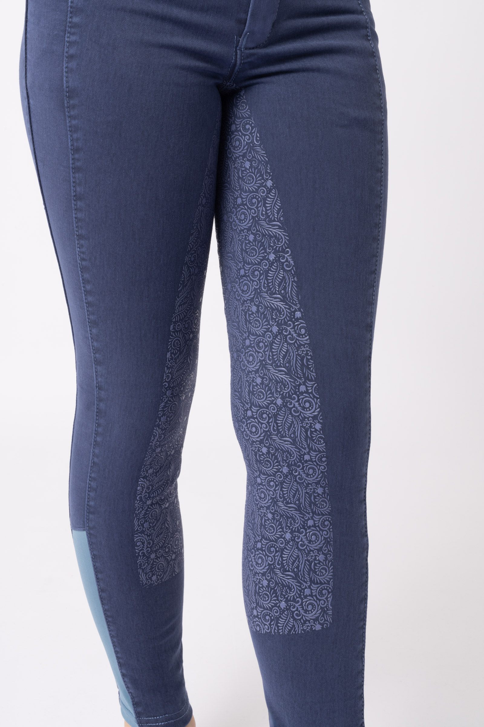 Horze Suki ridbyxor med helskodd, barnstorlek