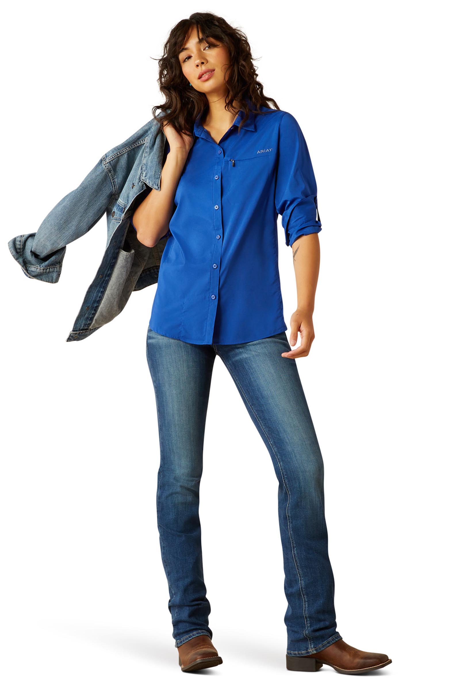 Ariat VentTEK damblus med lång ärm