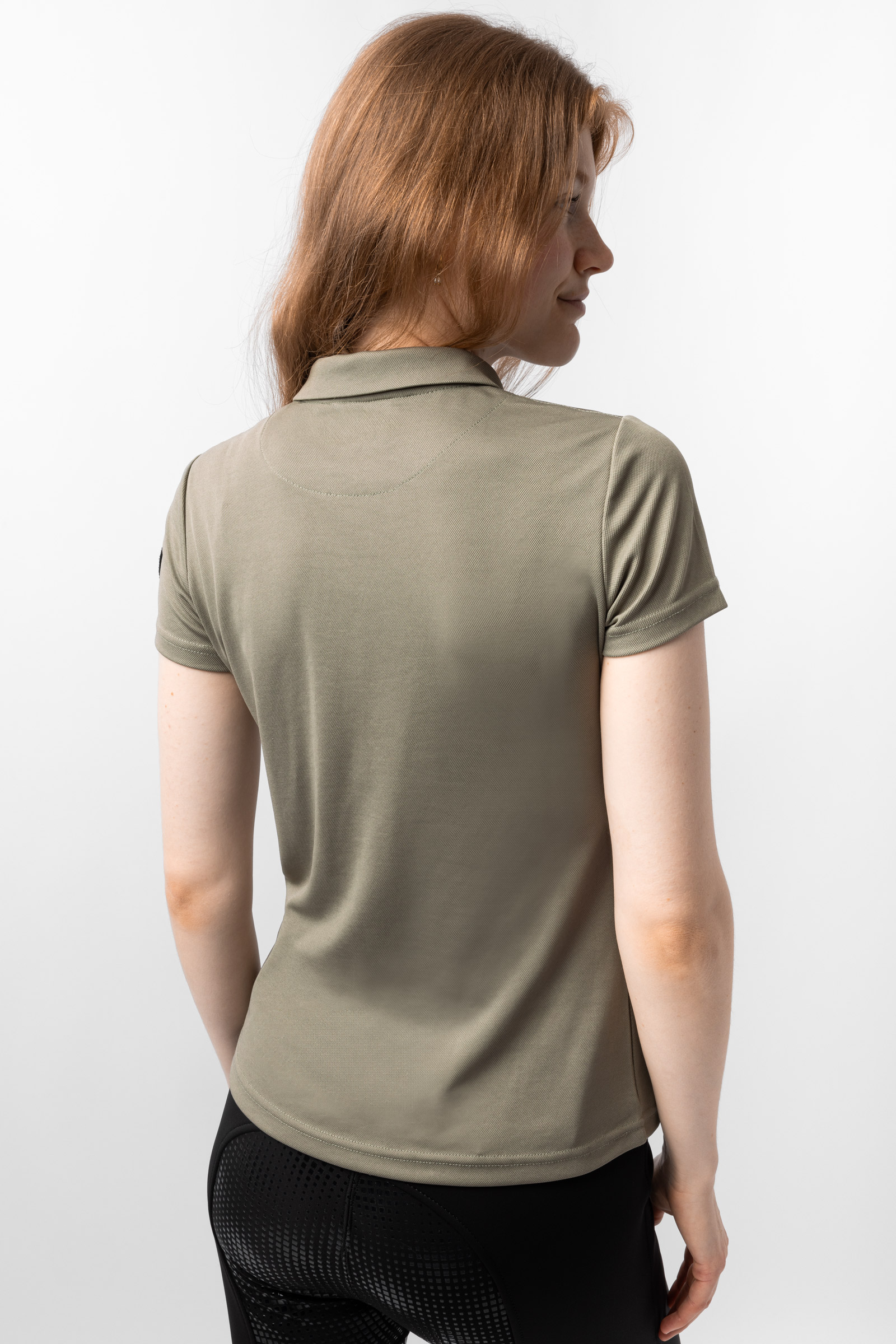 Horze Denise funktionell kortärmad polotröja för dam