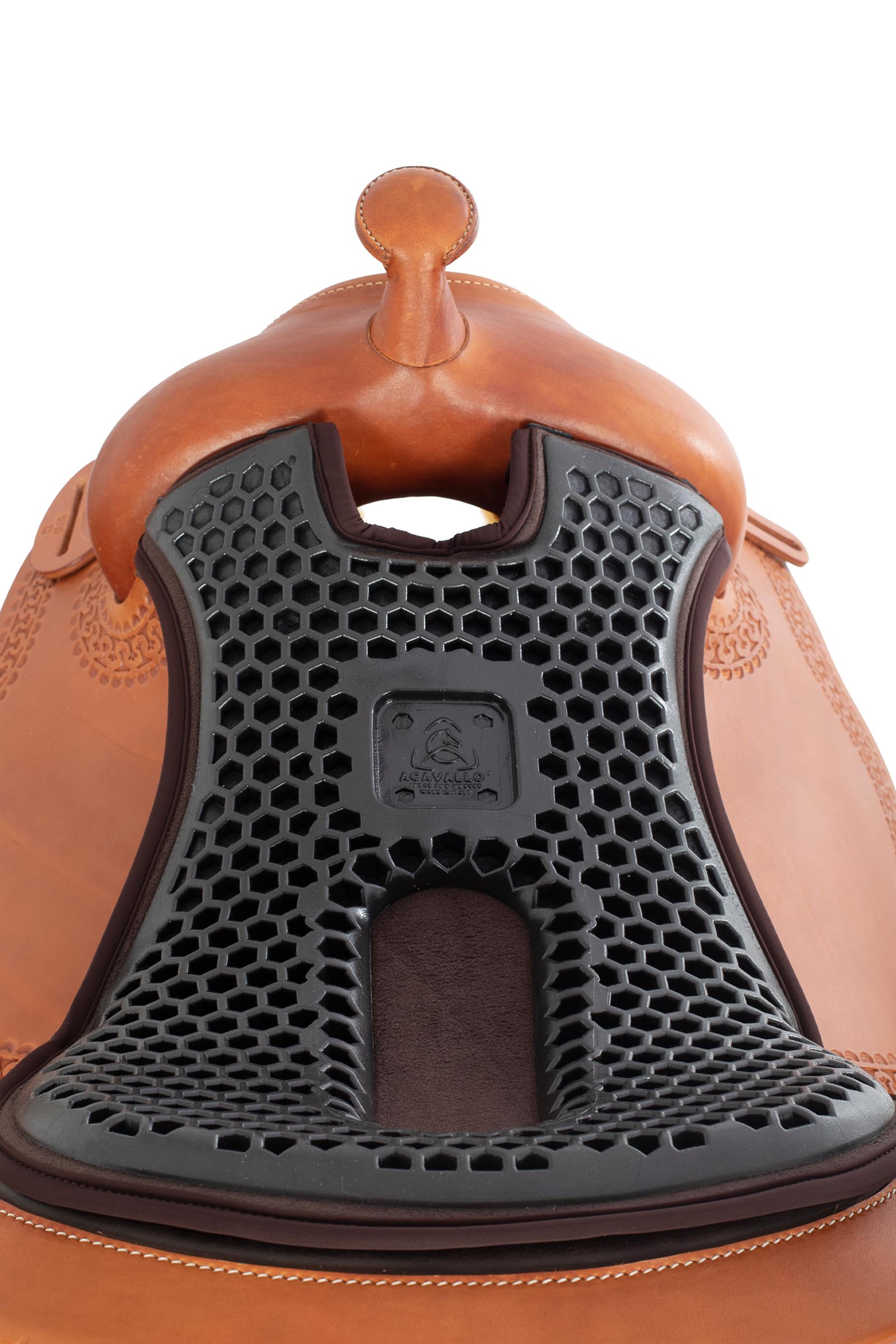 Acavallo Ortho-Coccyx s&auml;tes&ouml;verdrag western Hexa Gel-Out Dri-Lex, 20 mm  