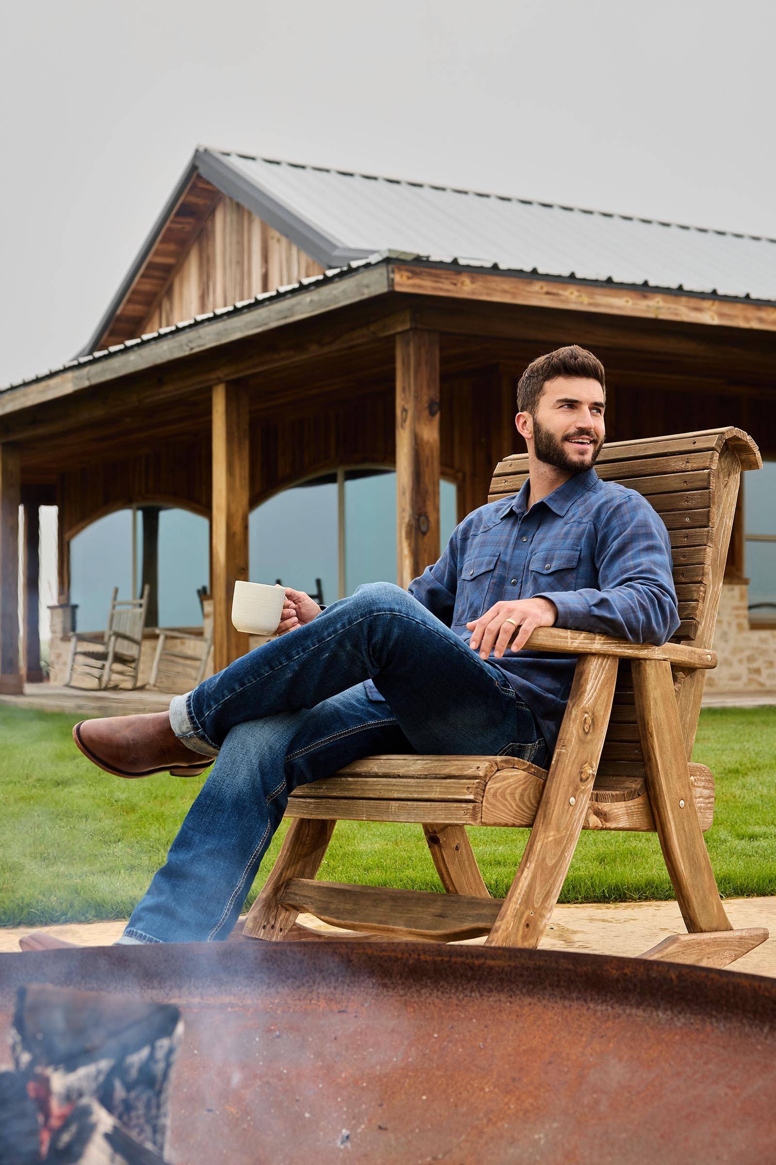 Ariat Holland Retro Fit Skjorta f&ouml;r herr