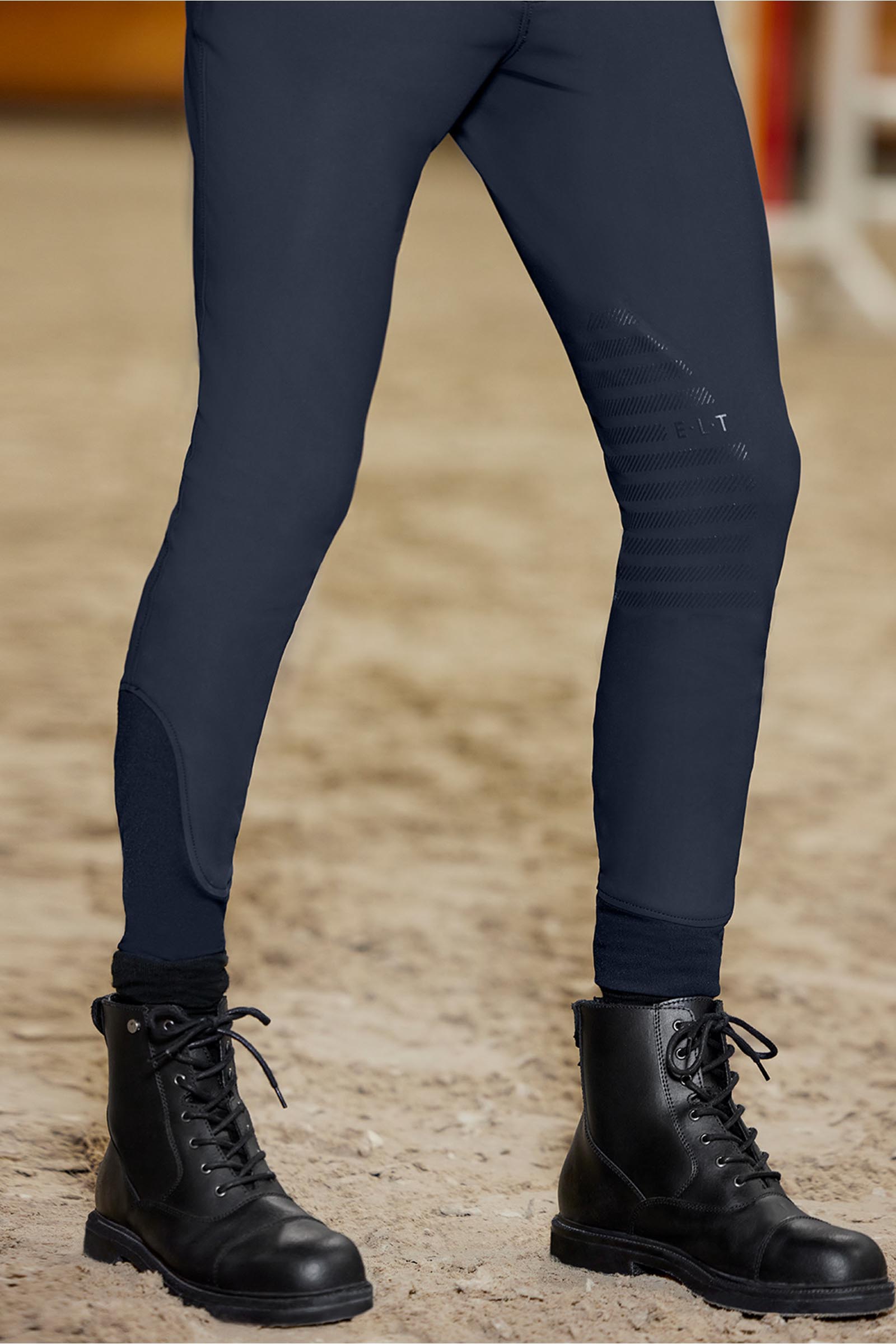 ELT Mailo ridbyxor för män med knäskoning i silikon