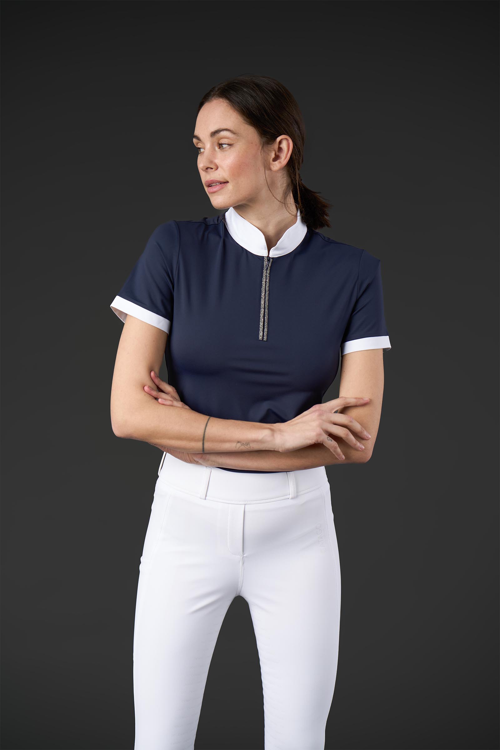 Catago Nice Women's Half Zip Show Shirt