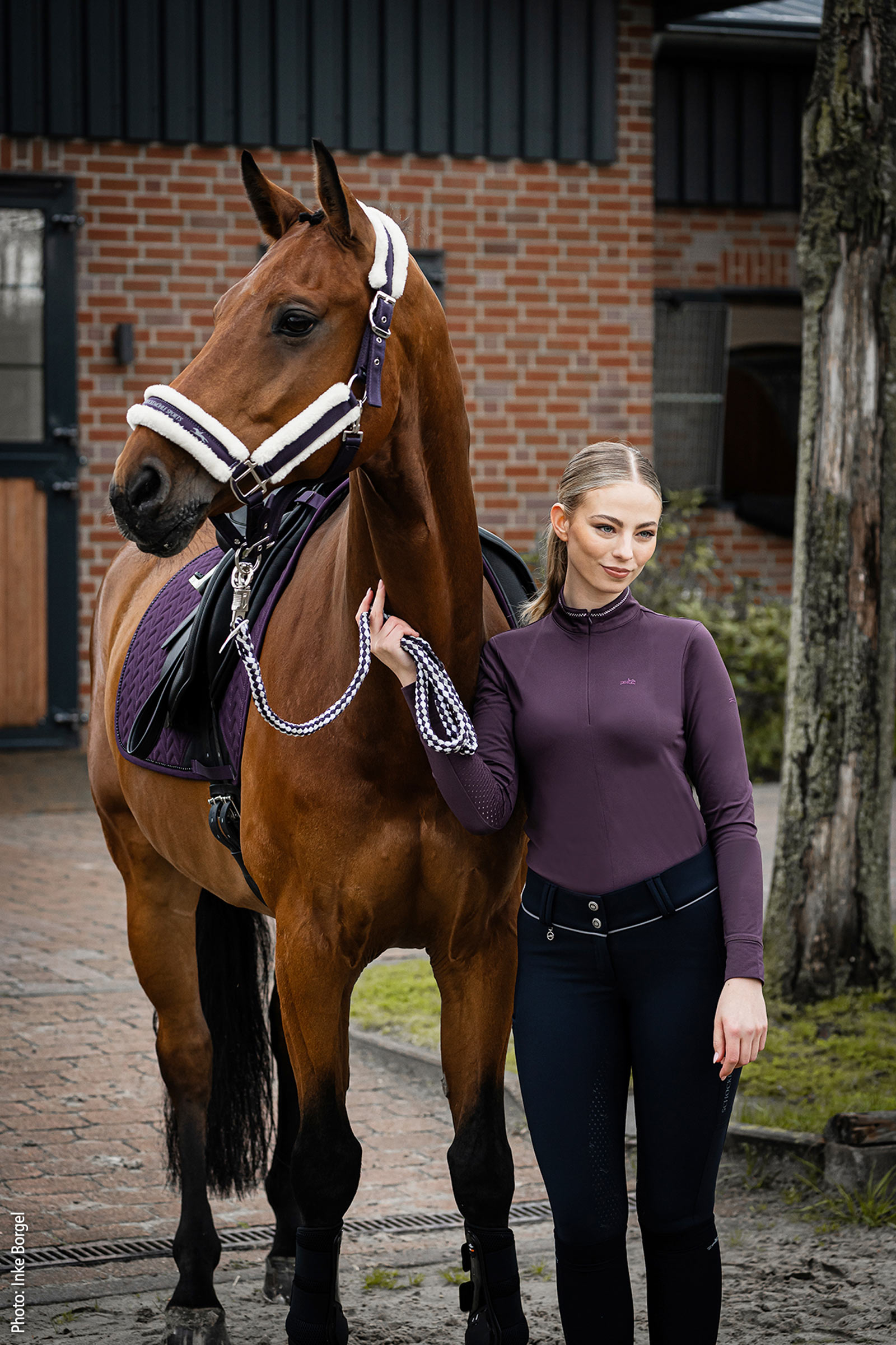 Schockemöhle Sports SP Peppa Style Dam Vinterträningsskjorta