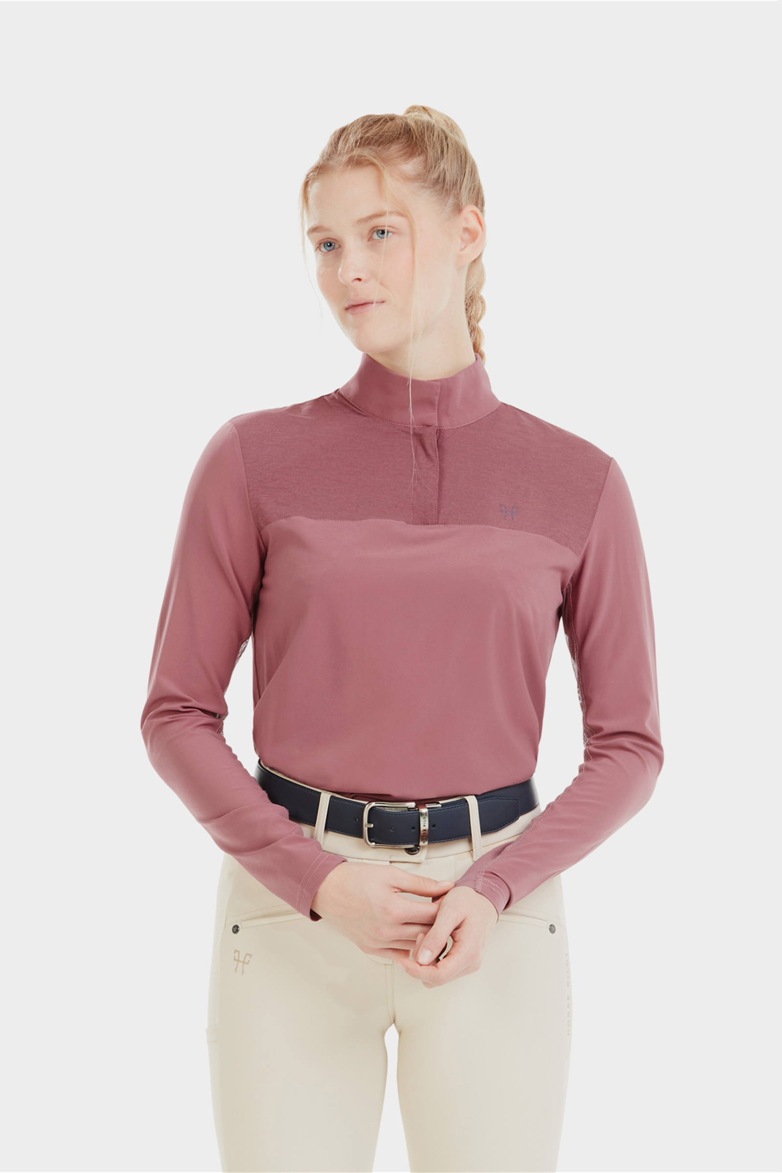 Dark Pink Horse Pilot Sunrise Damtröja