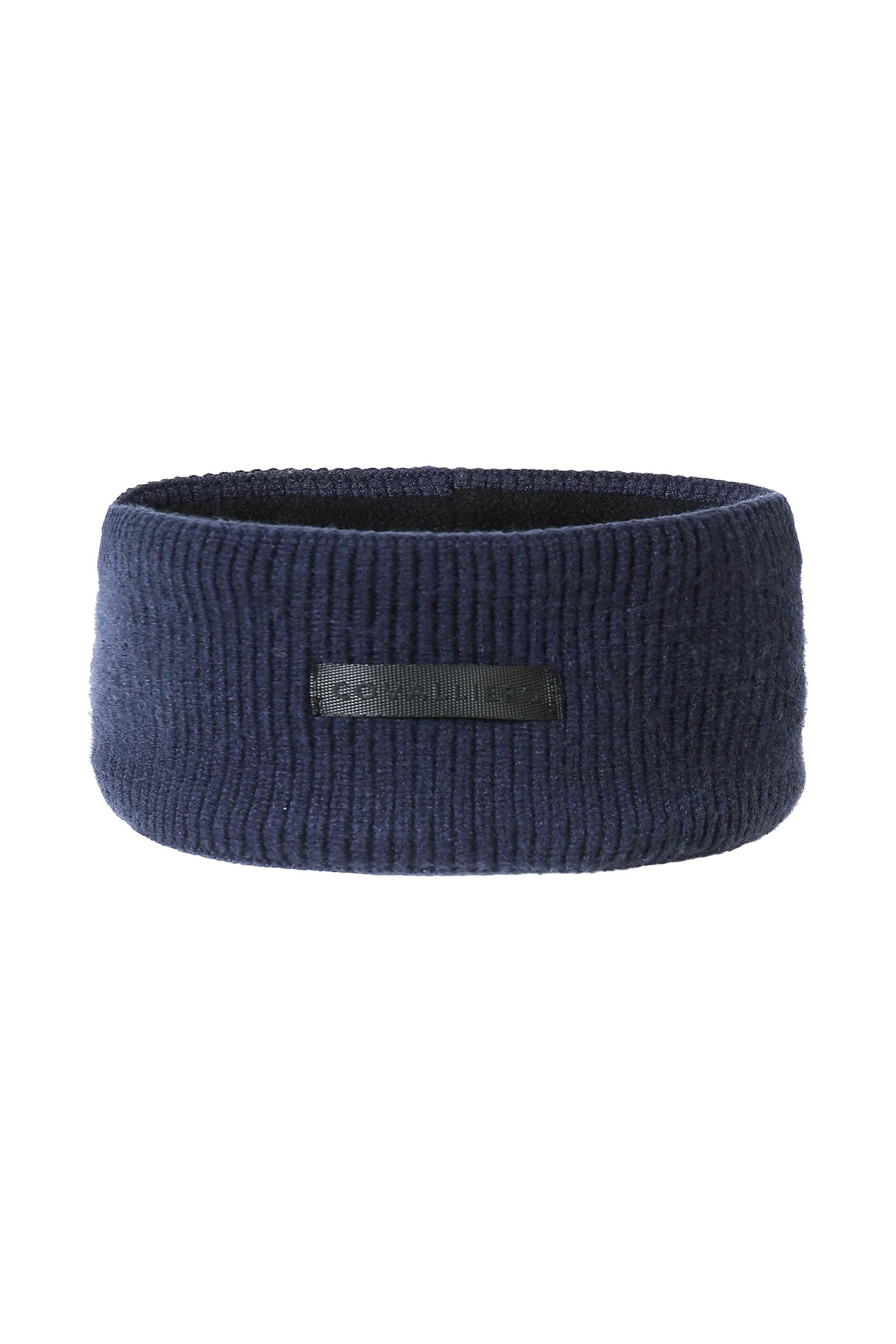 Dark Navy Covalliero Stickat Pannband