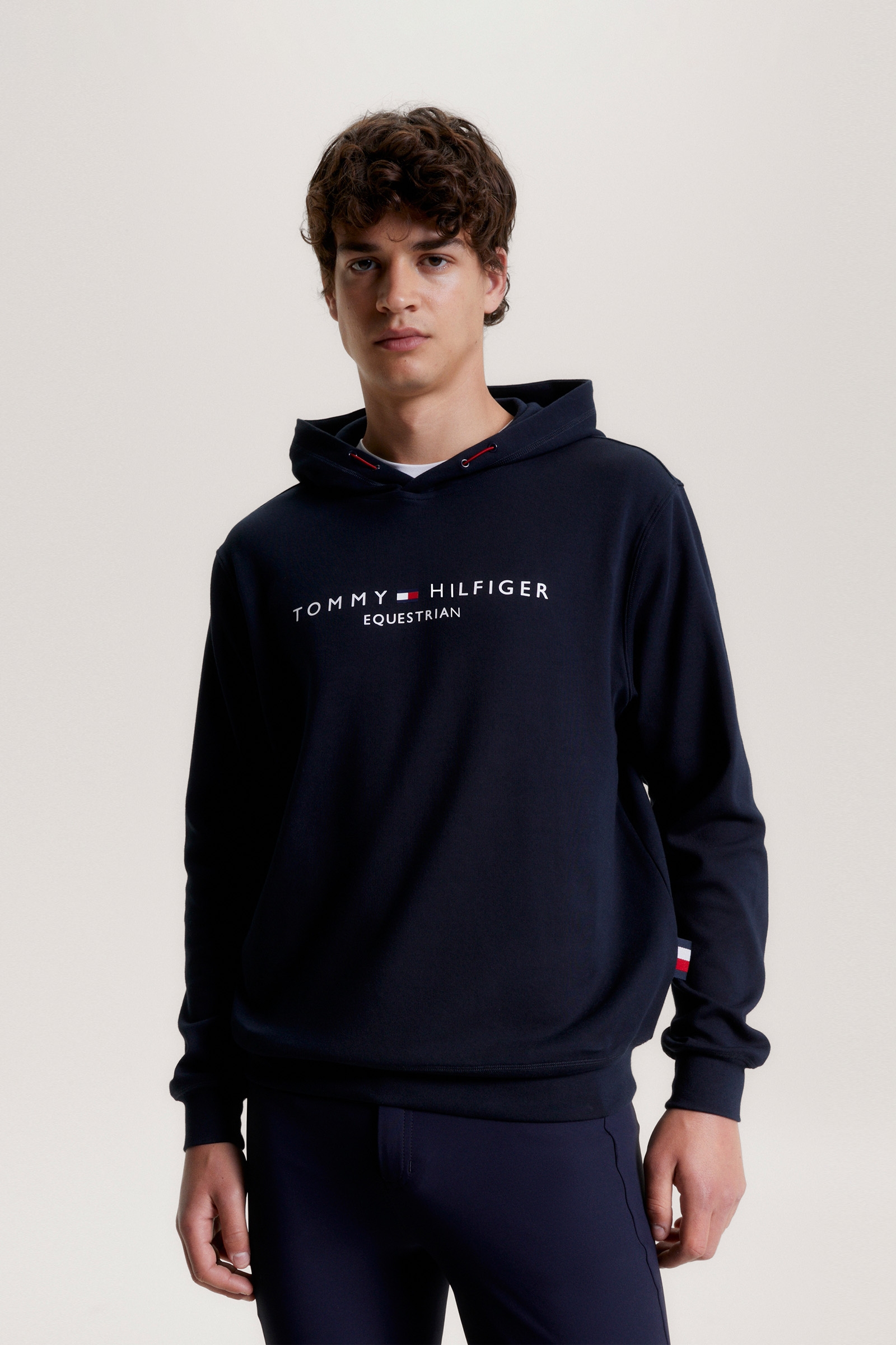 Tommy Hilfiger Equestrian Williamsburg hoodie med motiv