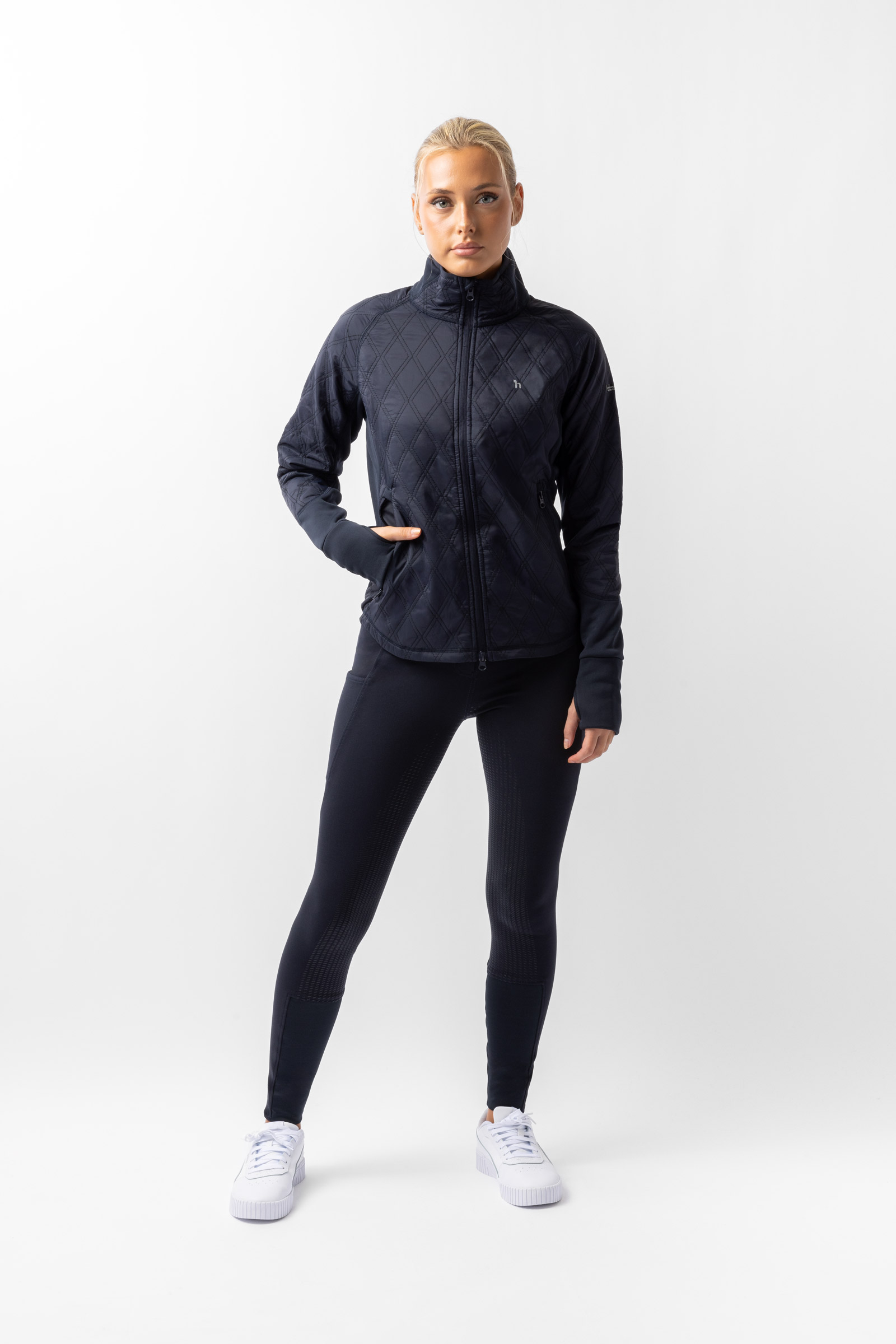 Horze Zoe l&auml;tt vadderad damjacka