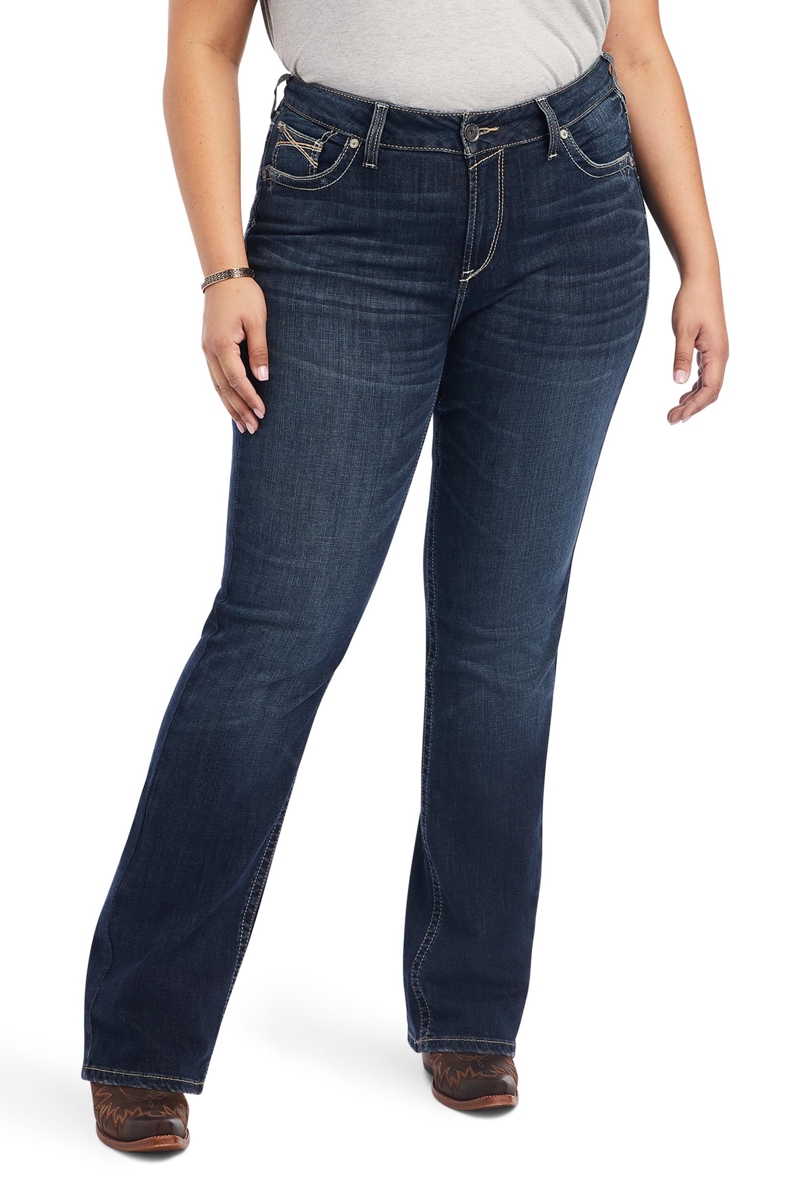 Ariat Vaqueros bootcut R.E.A.L. Perfect Rise Lexie para mujer  