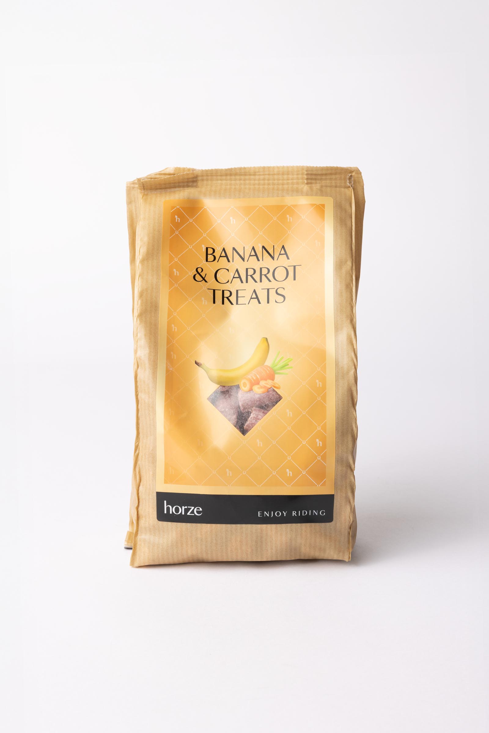 Horze Biscuits Banan & Morot, h&auml;stgodis 1 kg
