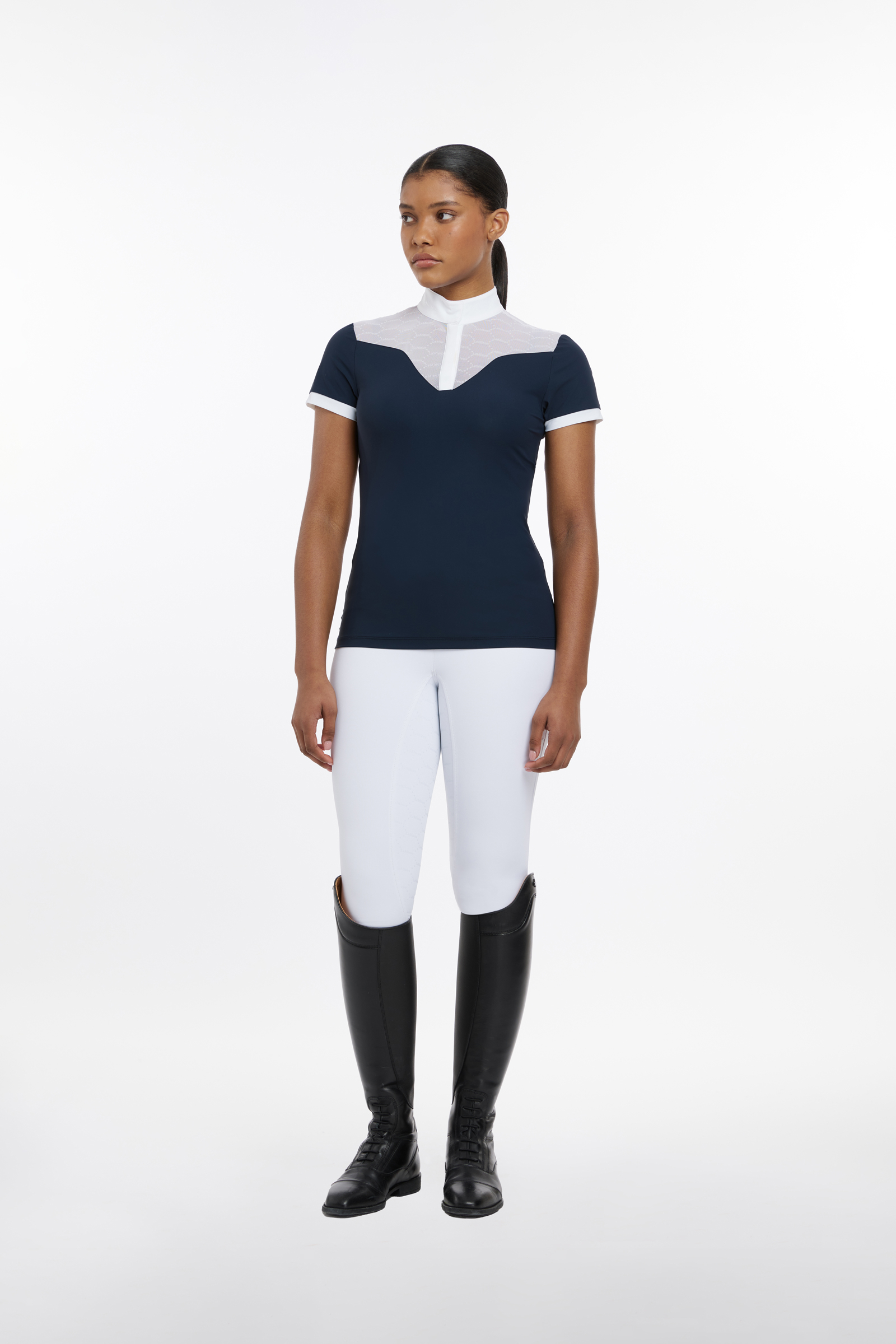 LeMieux Emily kortärmad tävlingsskjorta för kvinnor