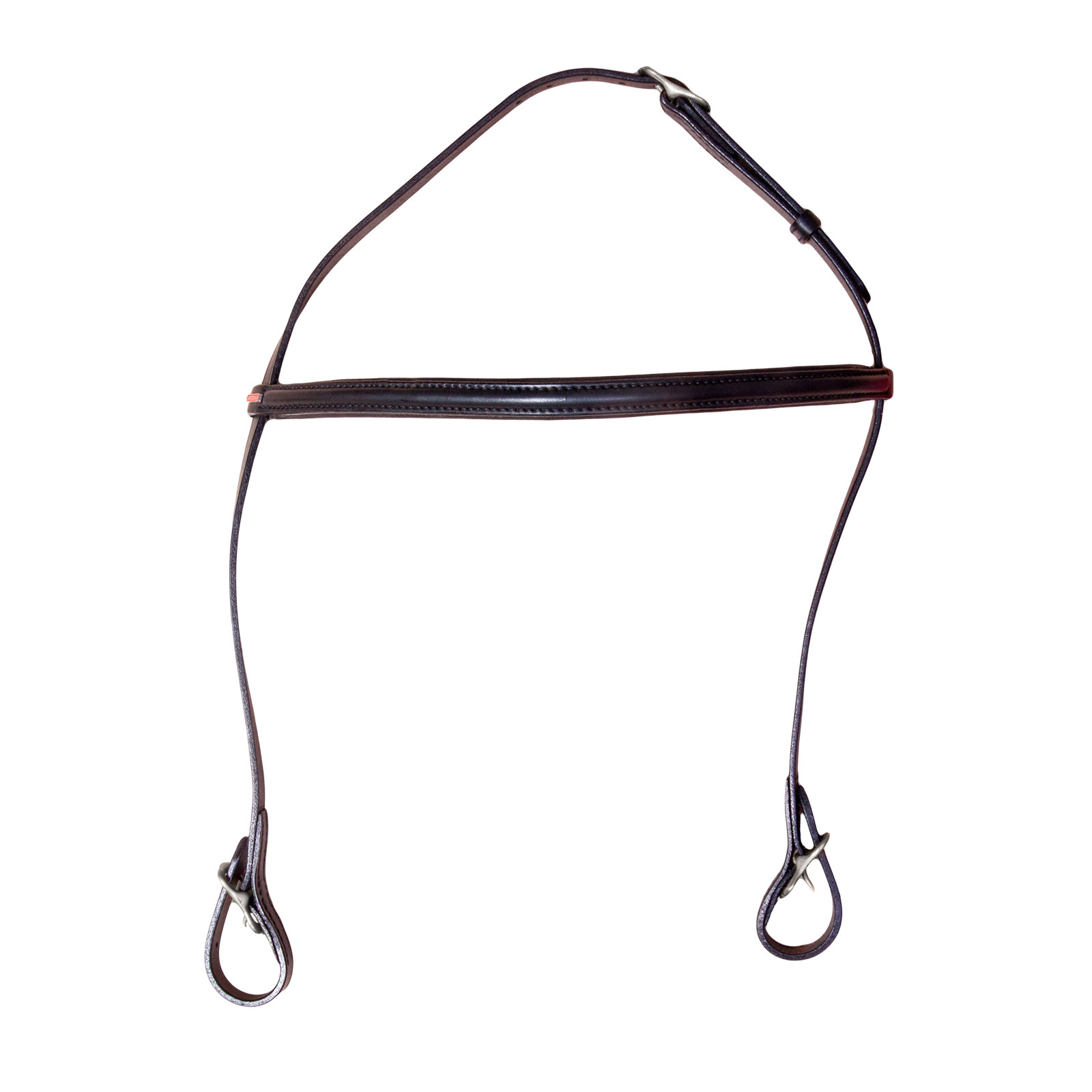Black/Chrome Karlslund Iceland headstall w. pannband