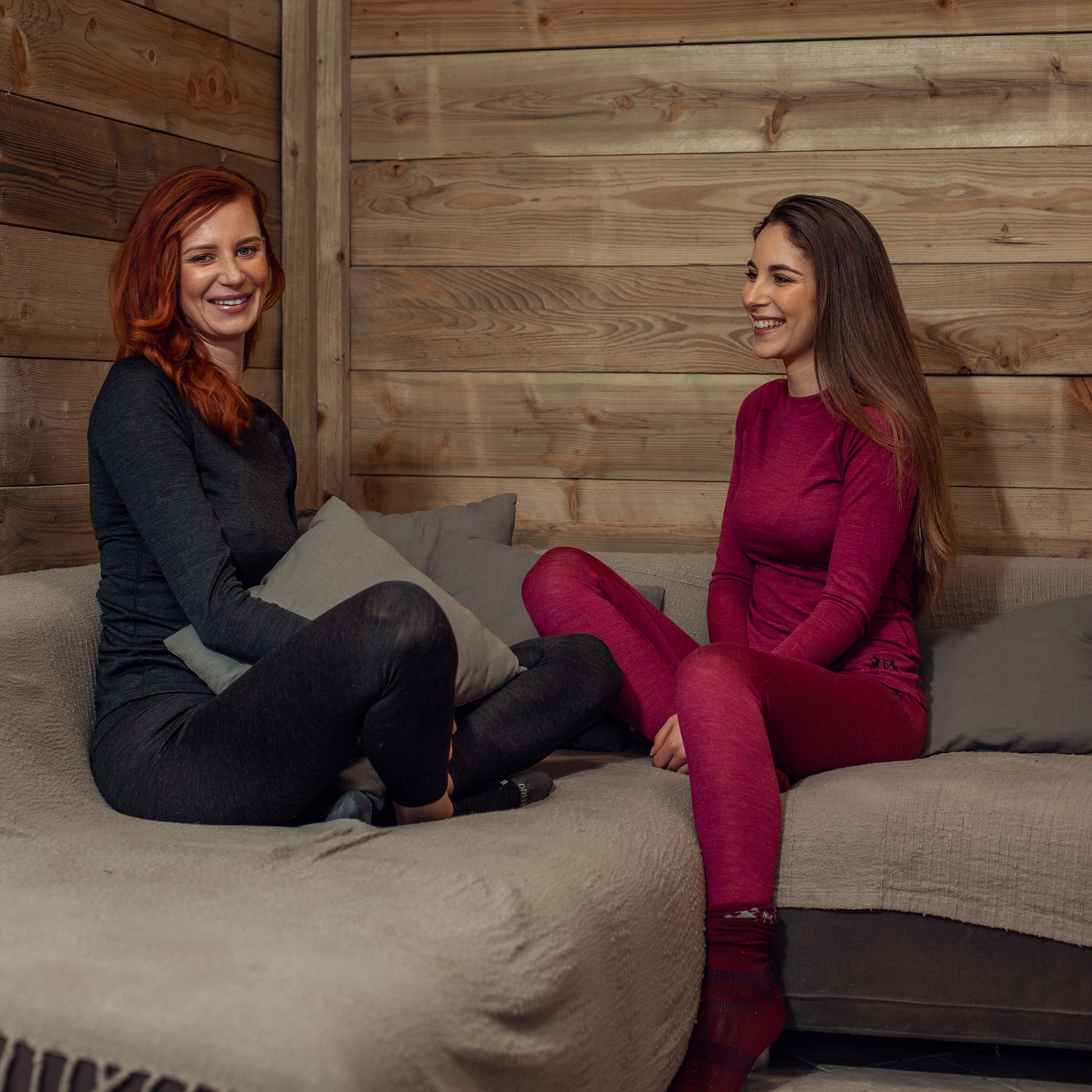 B Vertigo Roxie l&aring;ngkalsonger i ullmix, dam