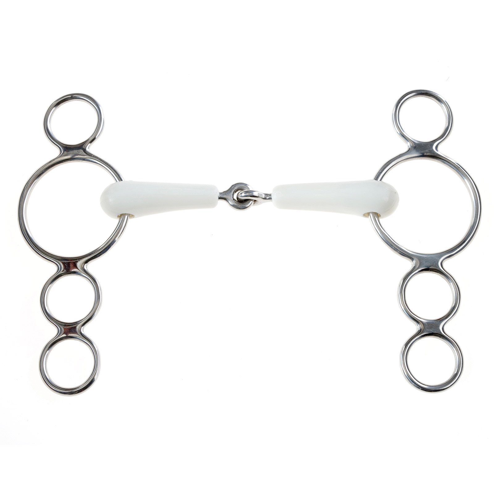 Korsteel Flexi Dutch 2-delat gag-bett med 3 ringar