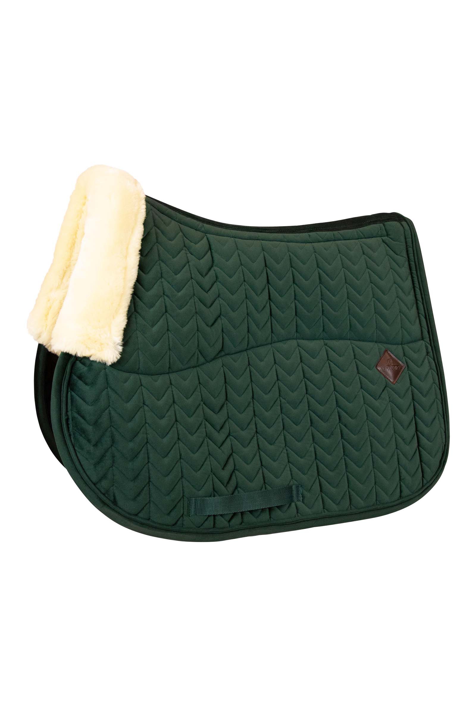 Ponderosa Pine Dark green Kentucky Horsewear Velvet hudvänligt hoppschabrak