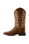 Ariat Botas western Round Up Holly con punta cuadrada ancha para mujer  