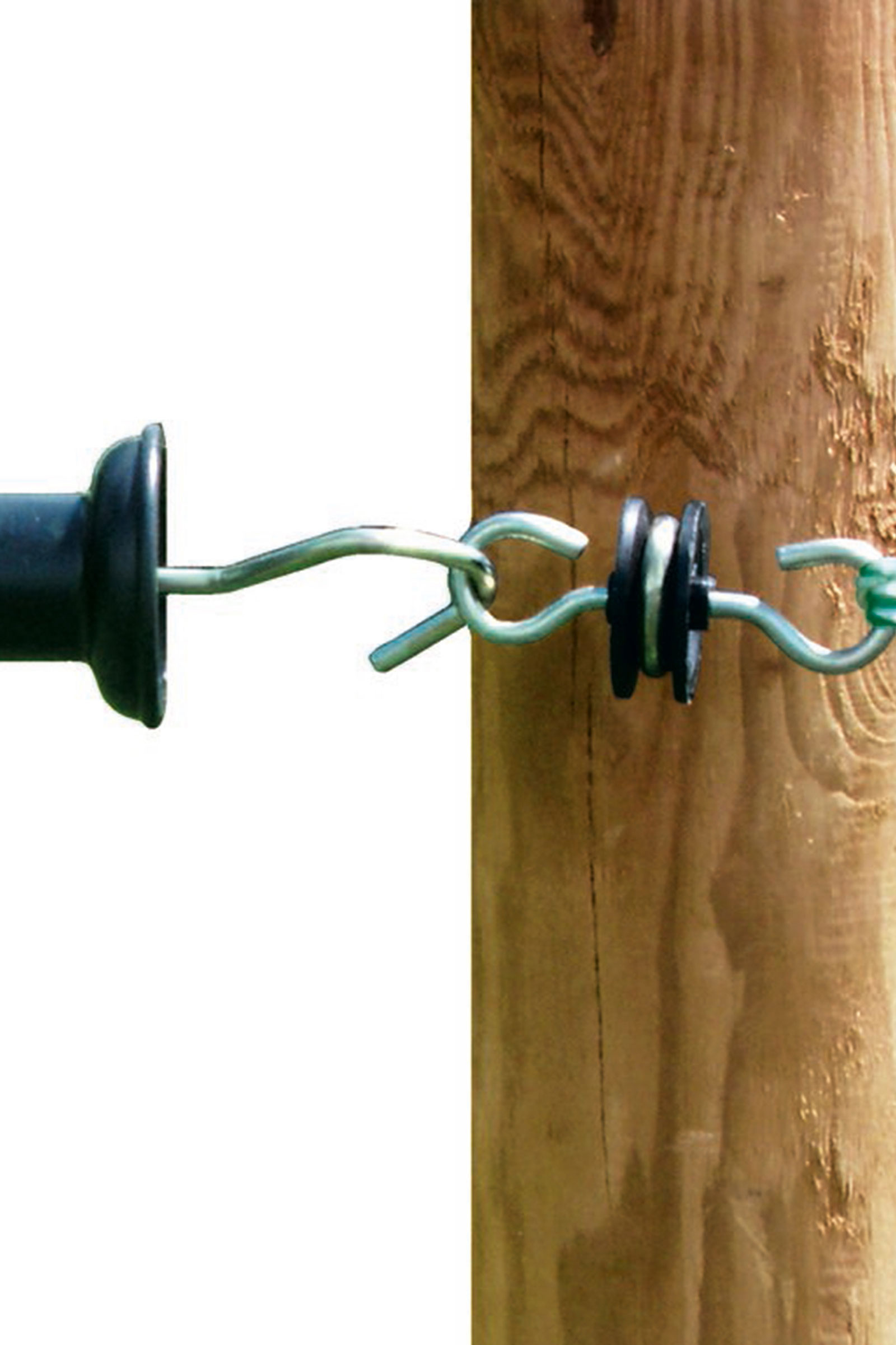 Kerbl Farm Patrol grindhandtag isolator, galvaniserad, 10 krokar