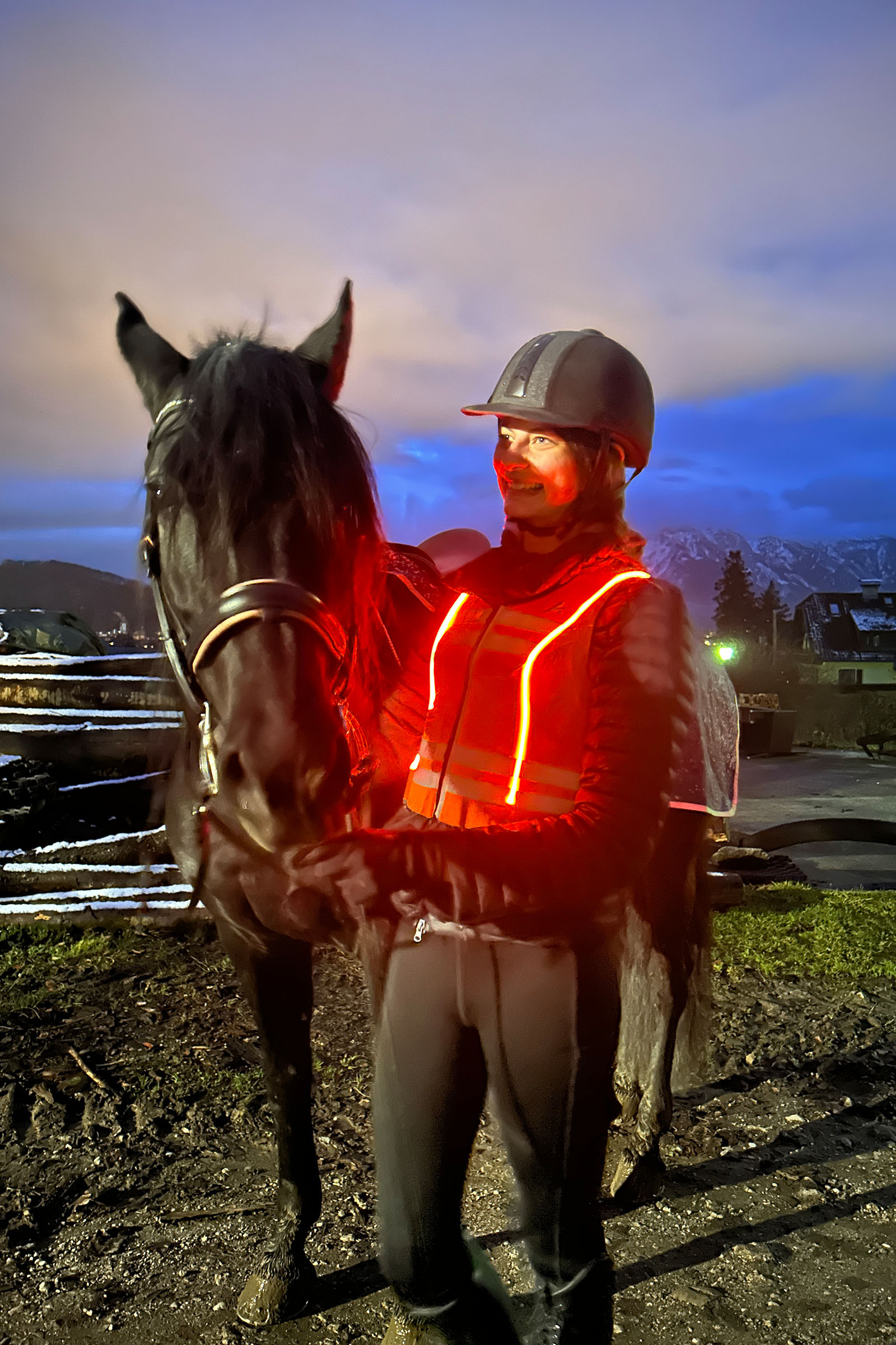 Komperdell Ballistic High Visibility FlexFit ryggskydd, v&auml;ndbar