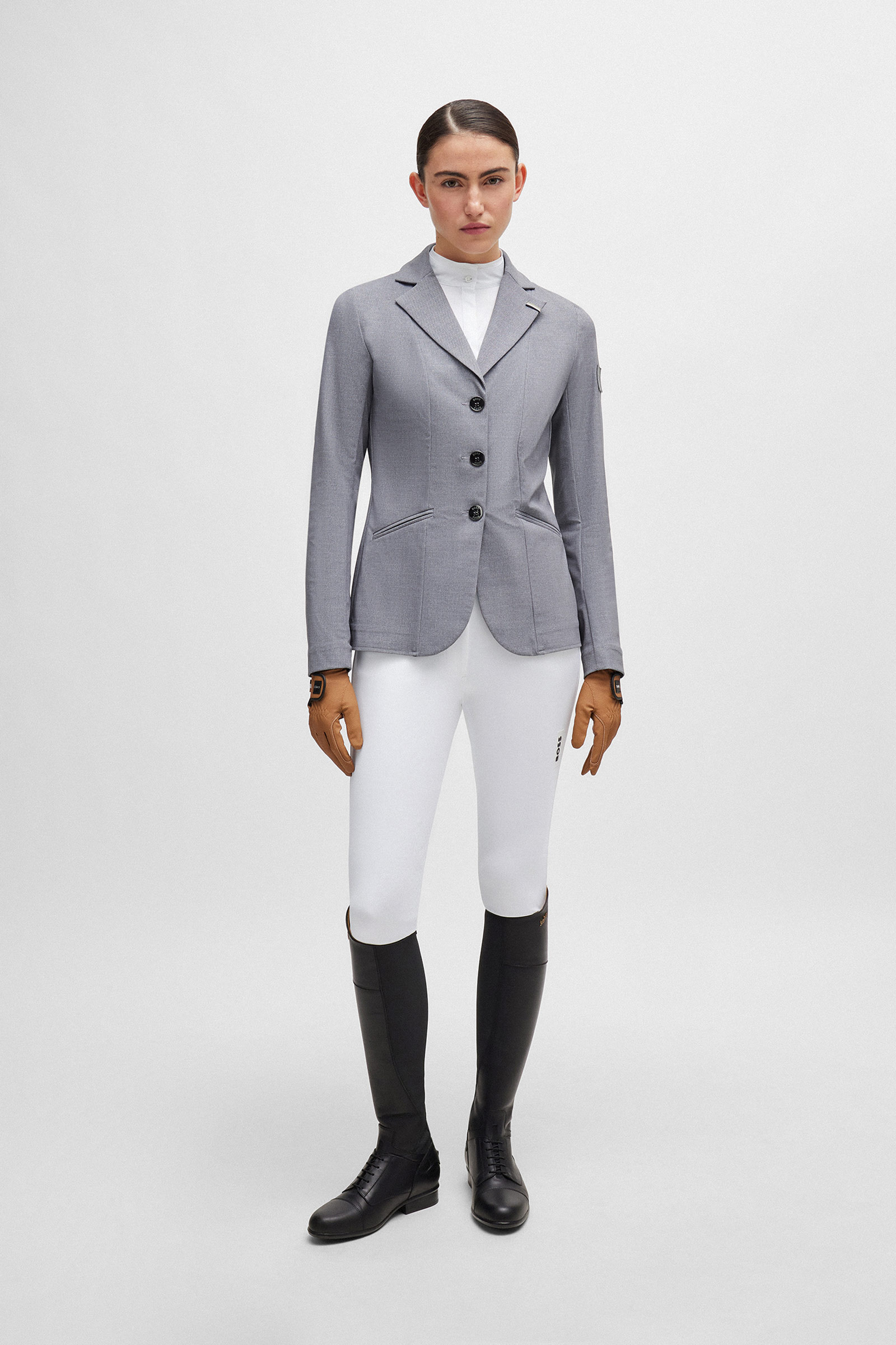 Boss Emma showblus Houndstooth