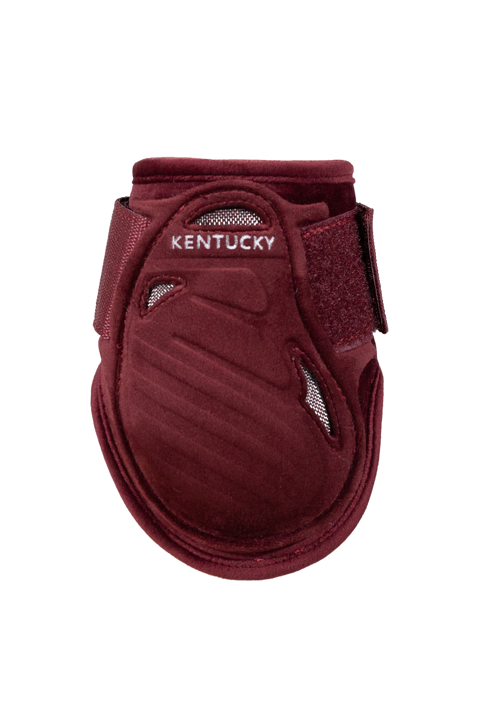 bordeaux Kentucky h&auml;stutrustning Velvet Young Horse Fetlock Boots