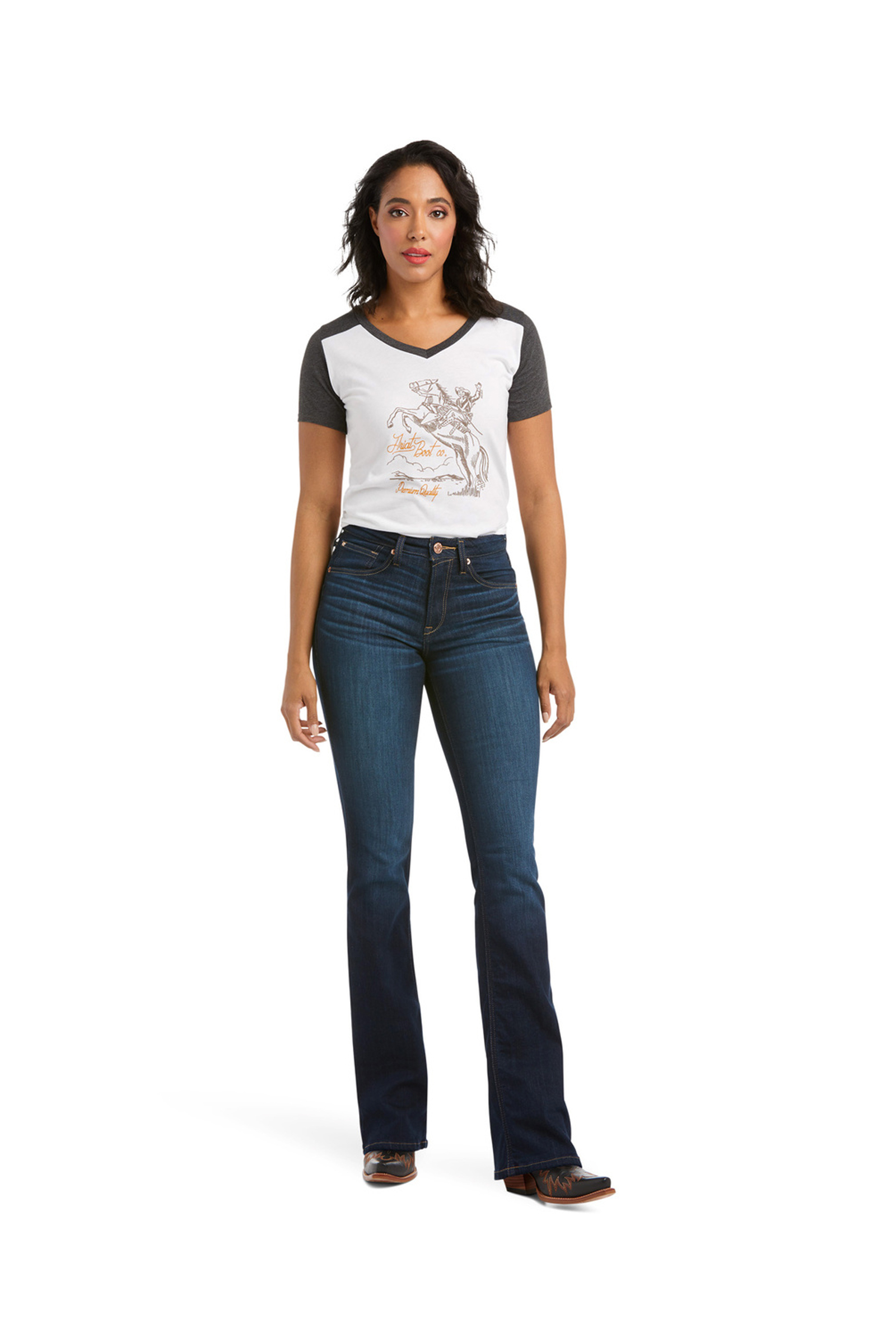 Ariat dam Real High Rise Ballary Bootcut-jeans