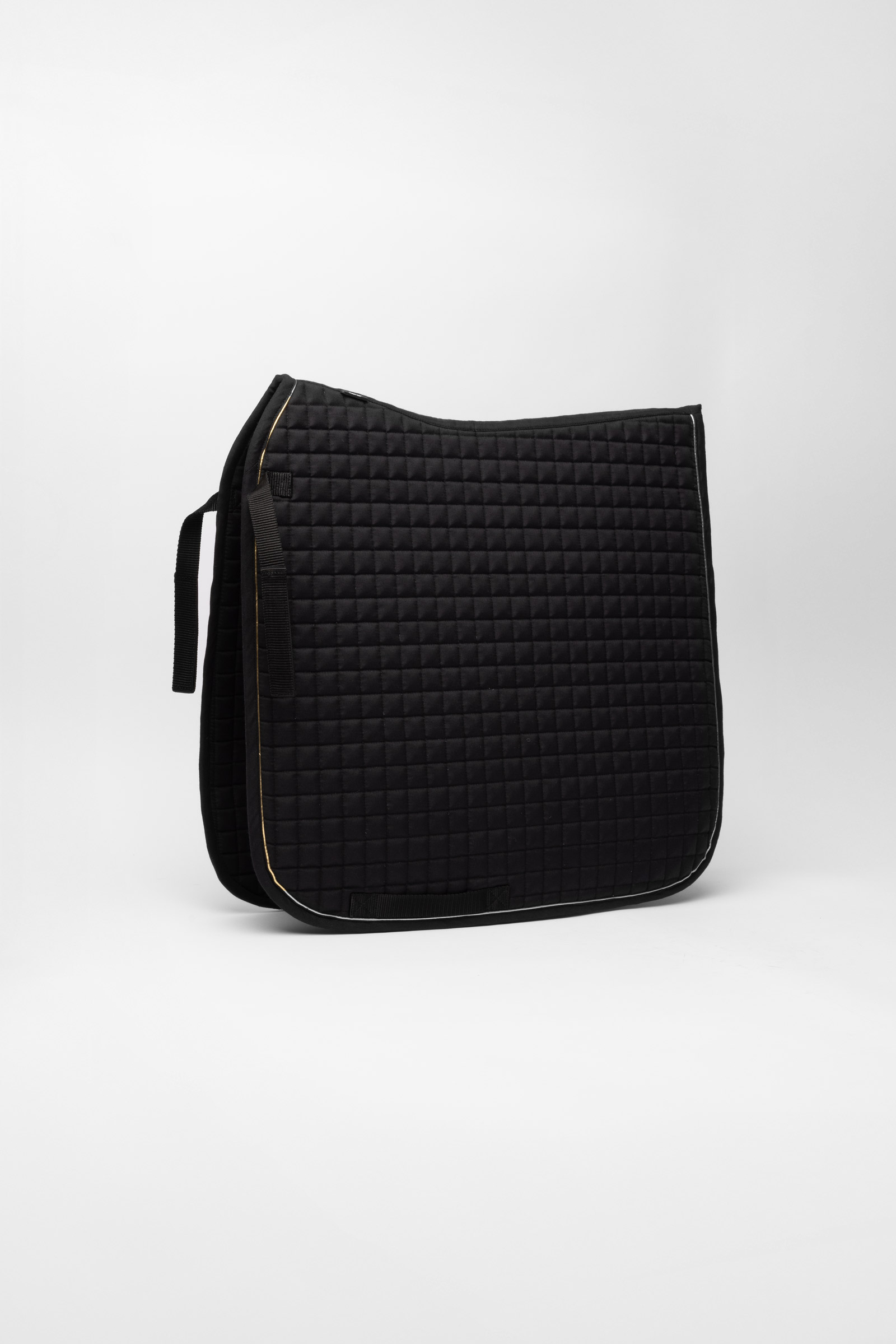 Black/Gold Horze Exeter Dressyrschabrak