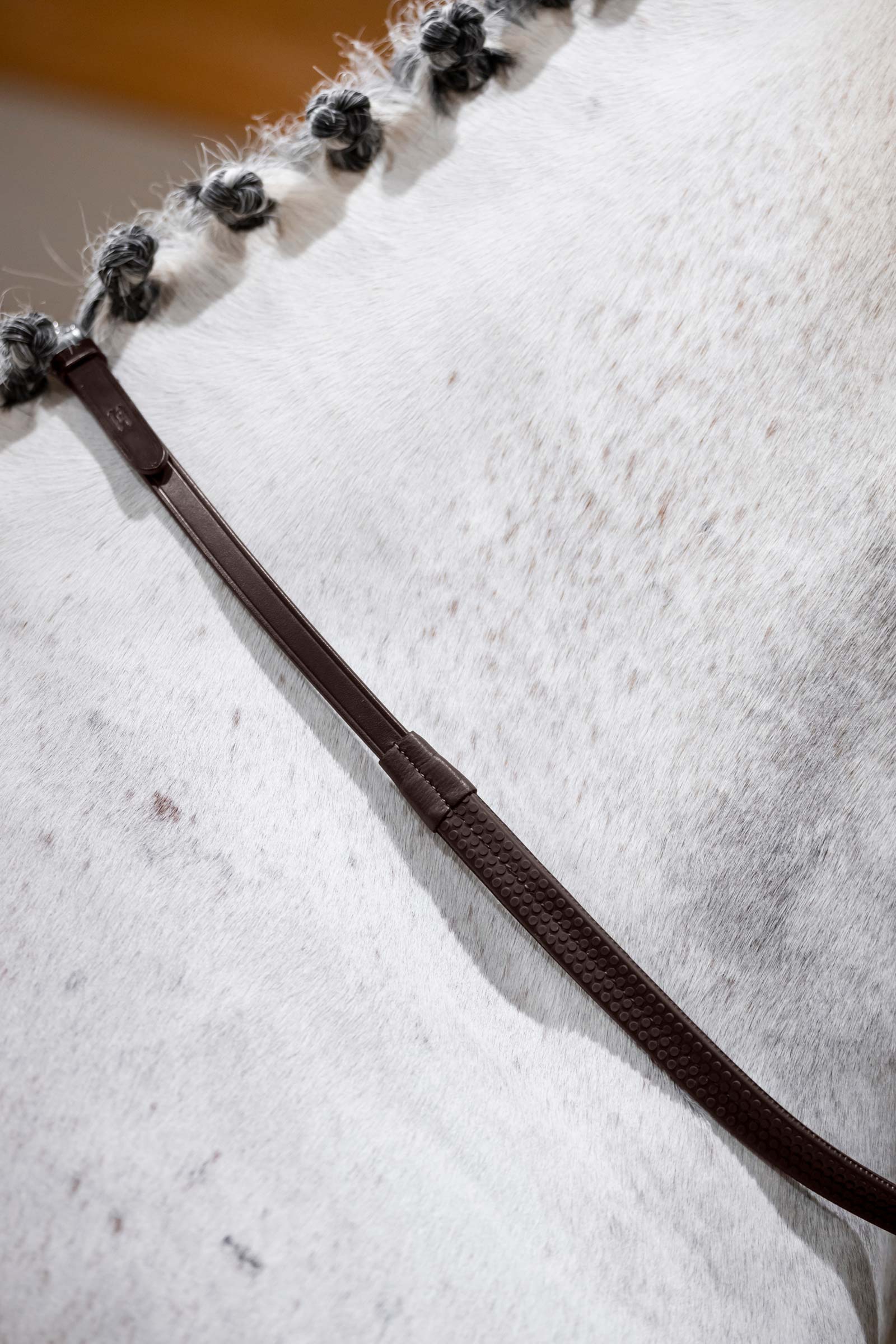 Brown Horseware gummigrepp tyglar