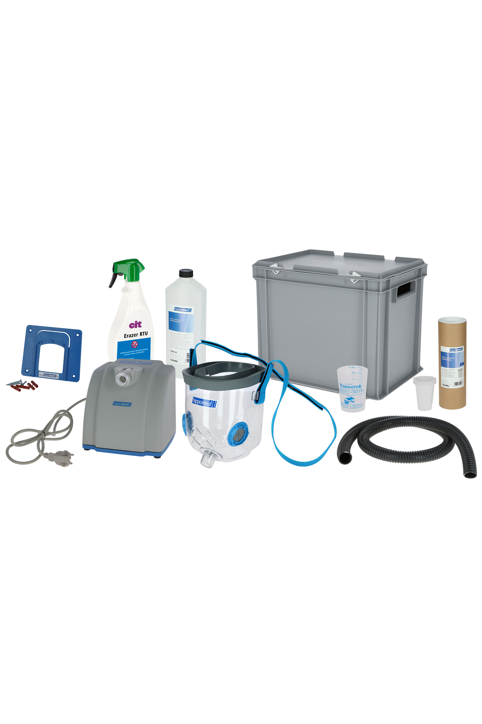 Hippomed AirOne ultraljudsinhalator med mask, varmblod