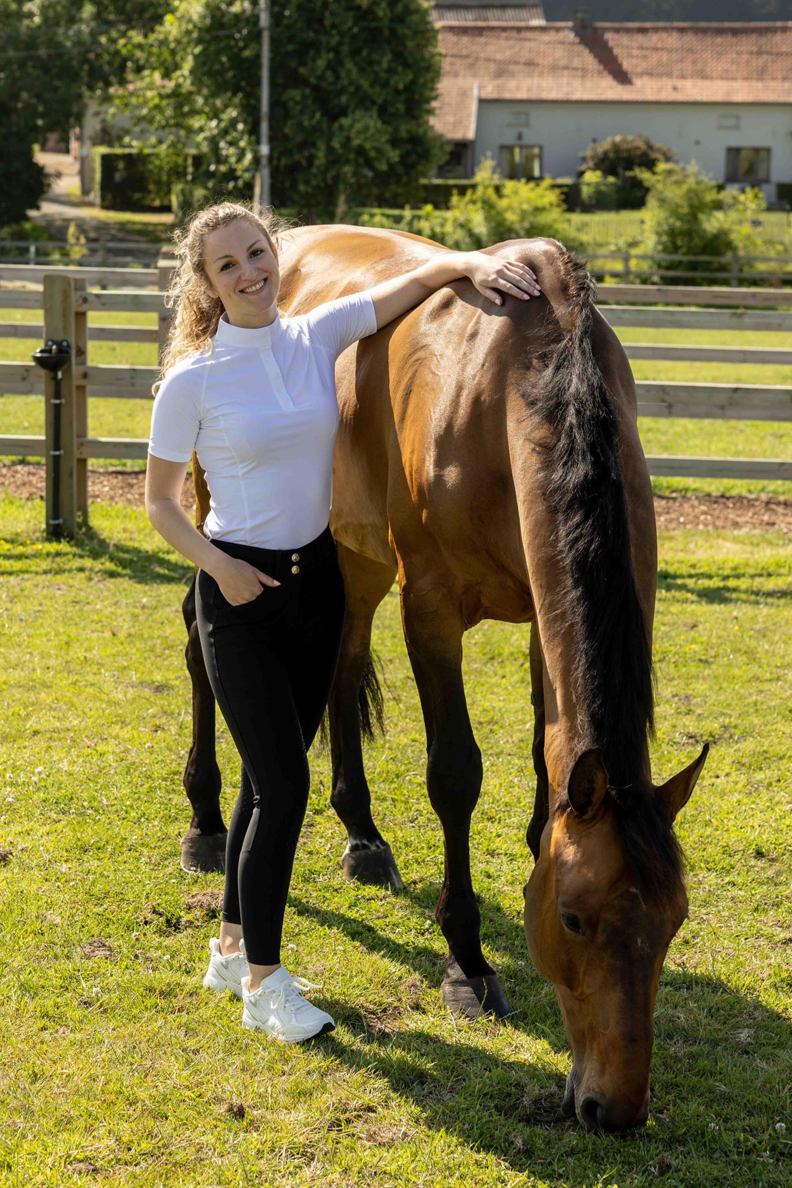 Kentucky Horsewear Miami damridbyxor med full grip  