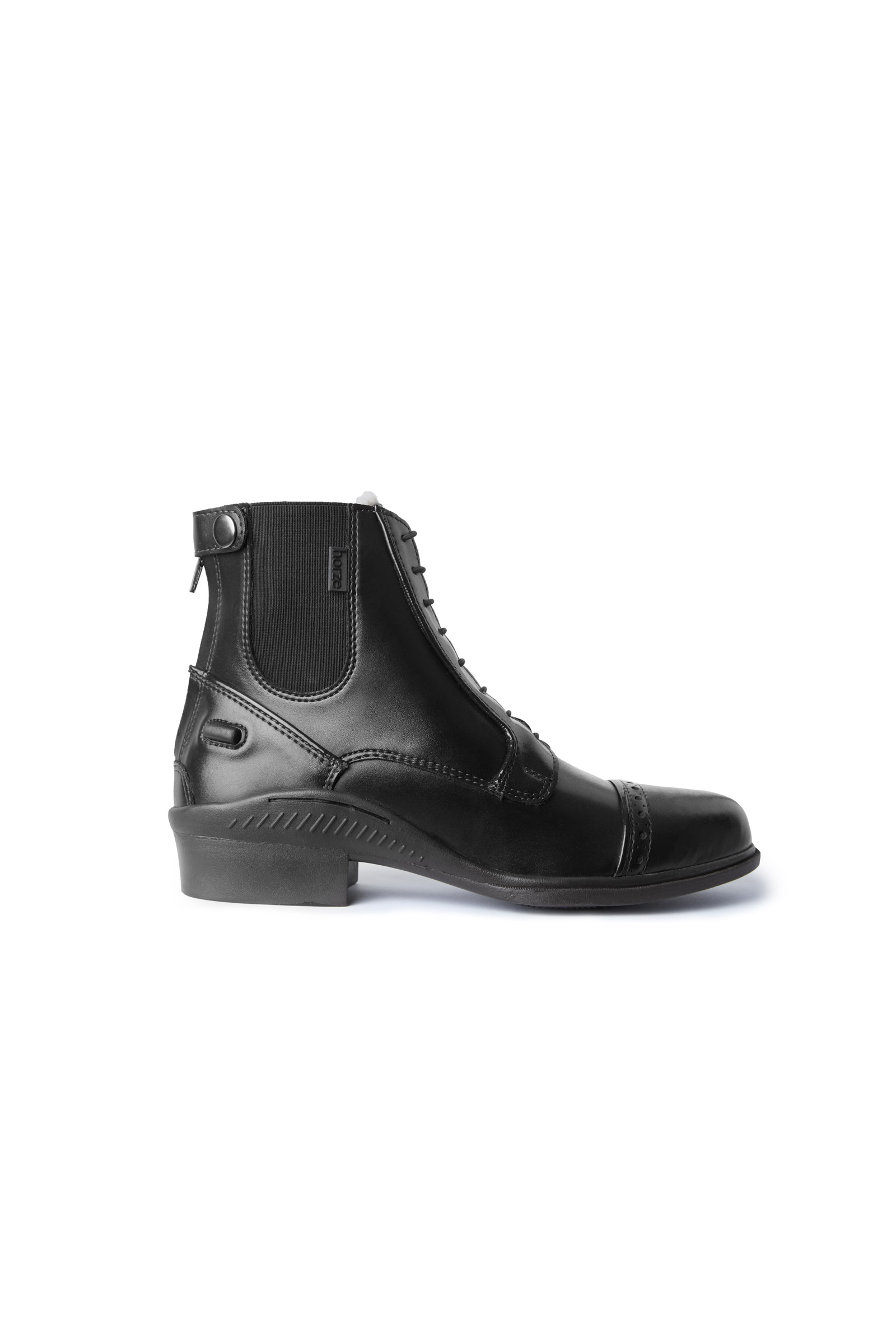 Horze Kilkenny Lux Jodhpur skor för dam med brogue detaljer