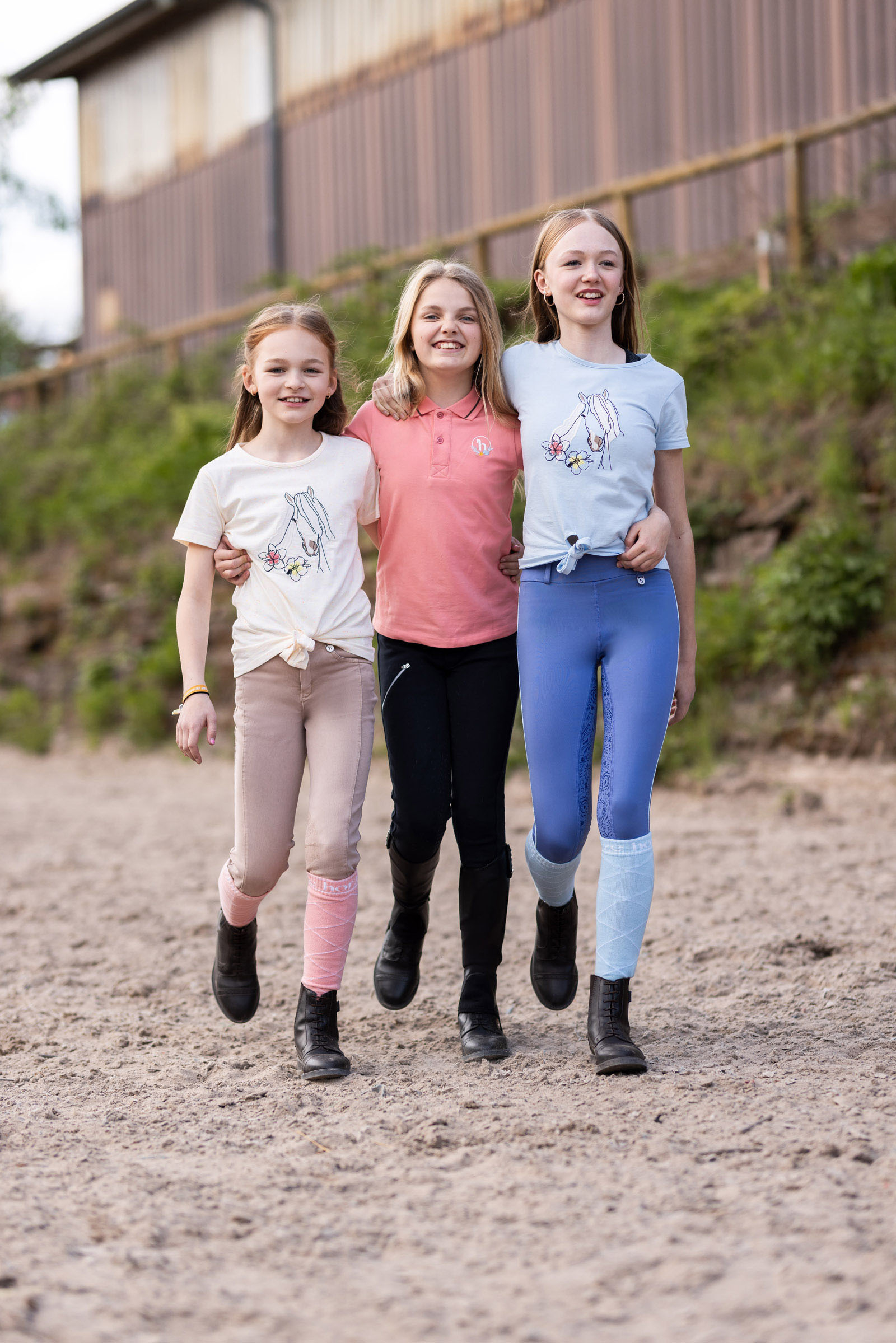 Horze Soena T-shirt, barnstorlek