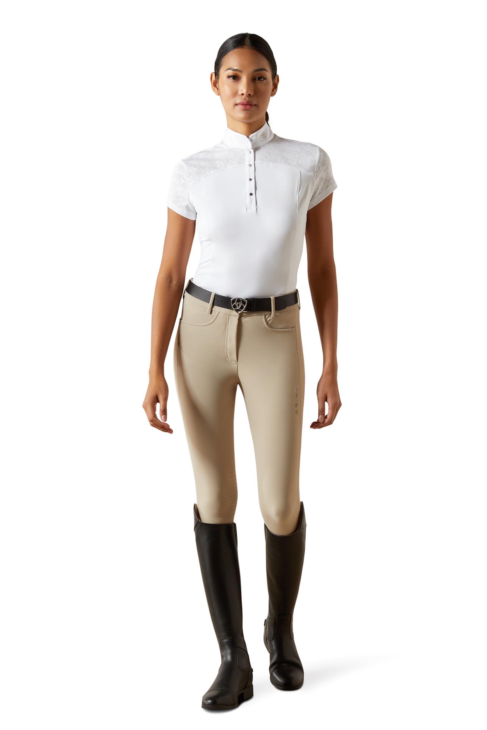 Ariat Bellatrix kort&auml;rmad damt&auml;vlingsskjorta