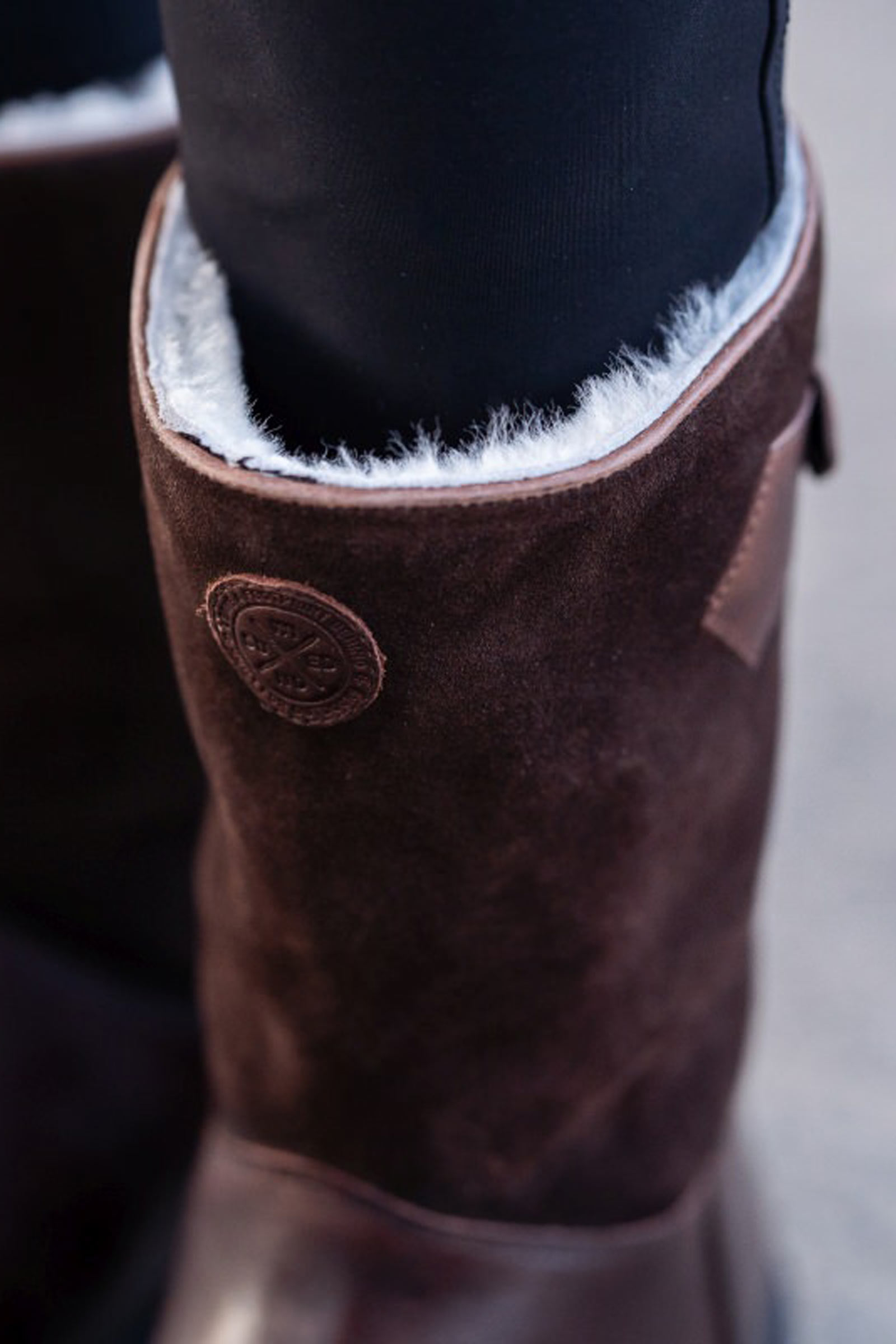 Suedwind Footwear Leo Merino vinterridst&ouml;vlar med mellanh&ouml;gt skaft